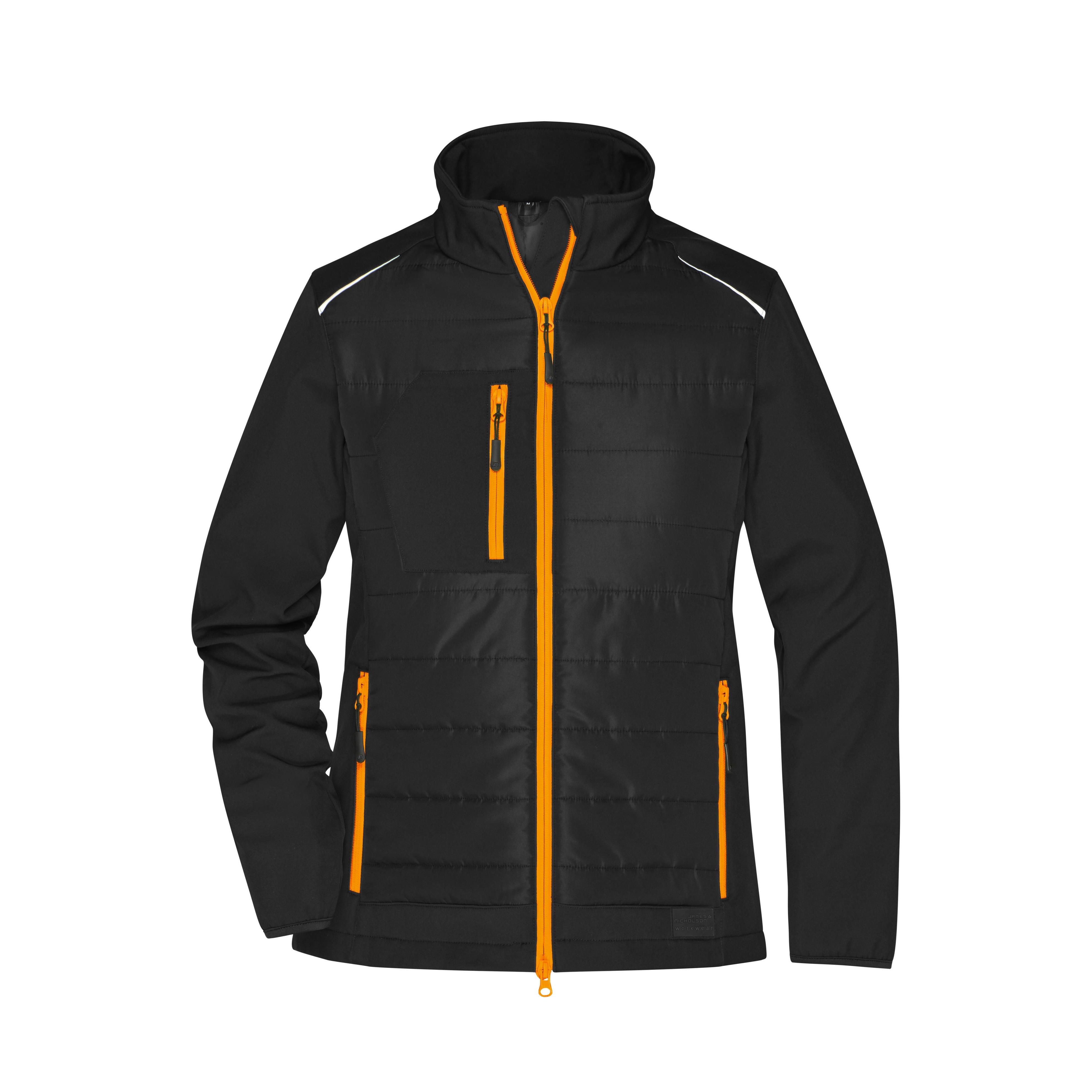 schwarz/orange/neon