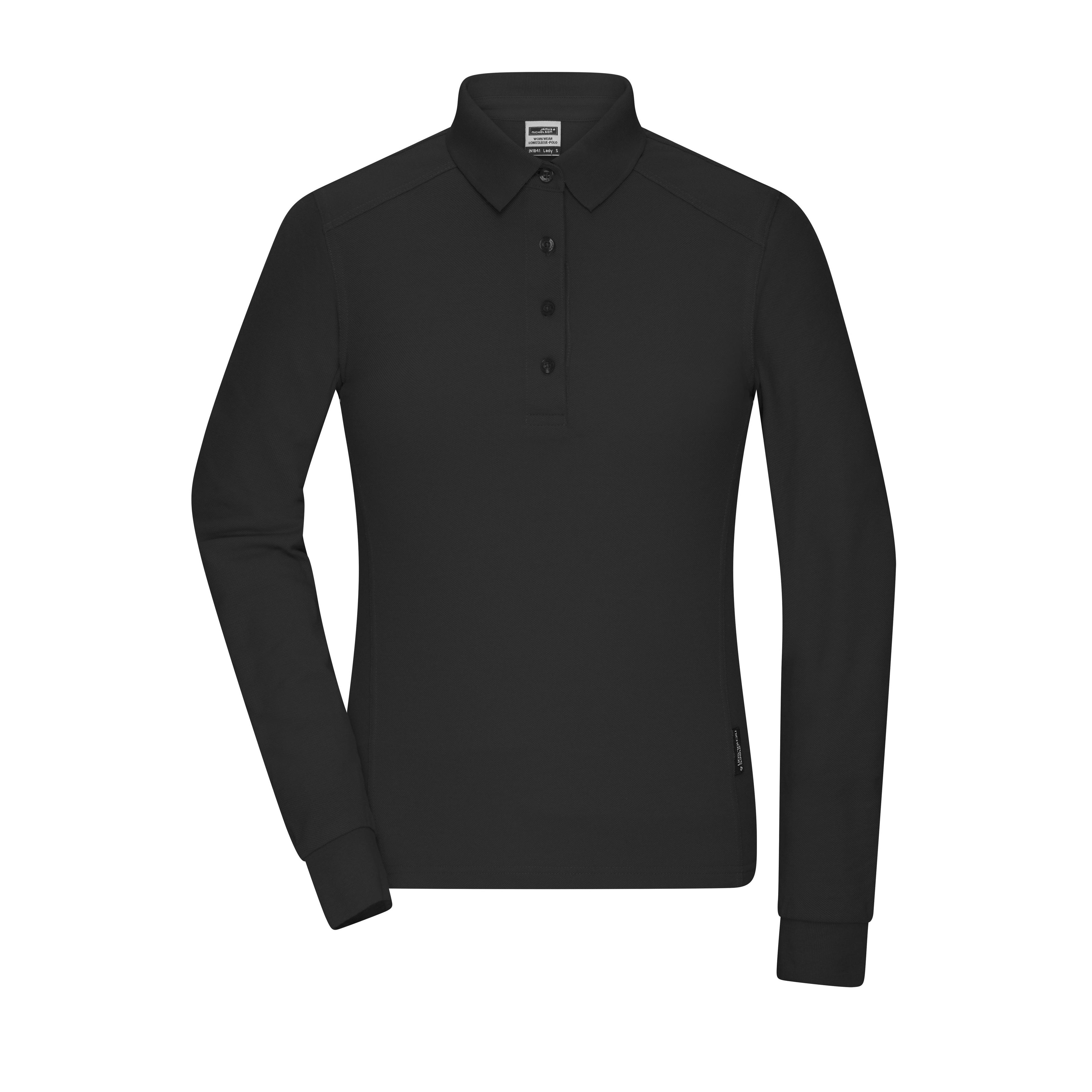 Ladies´ Workwear-Long-Sleeved Polo   OCS Blended