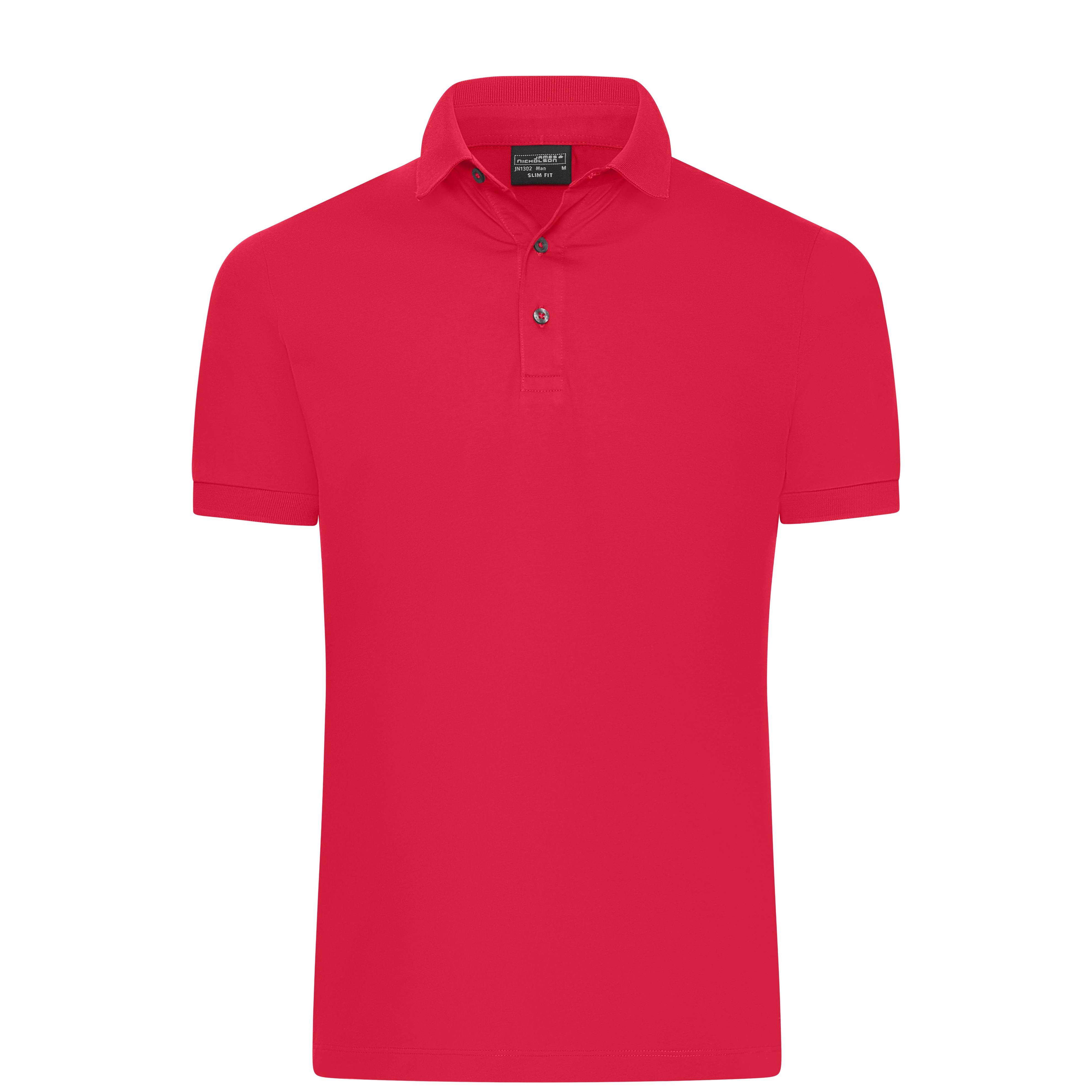 Men´s Mercerised Polo Slim Fit
