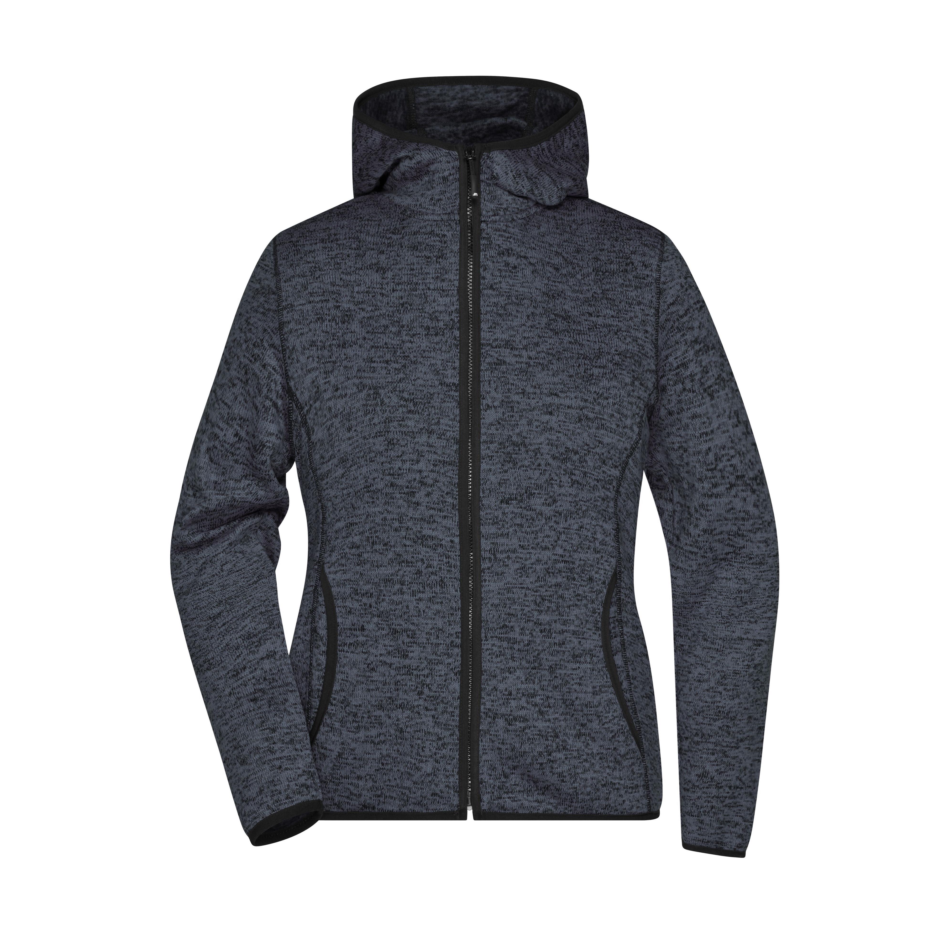 Ladies´ Knitted Fleece Hoody