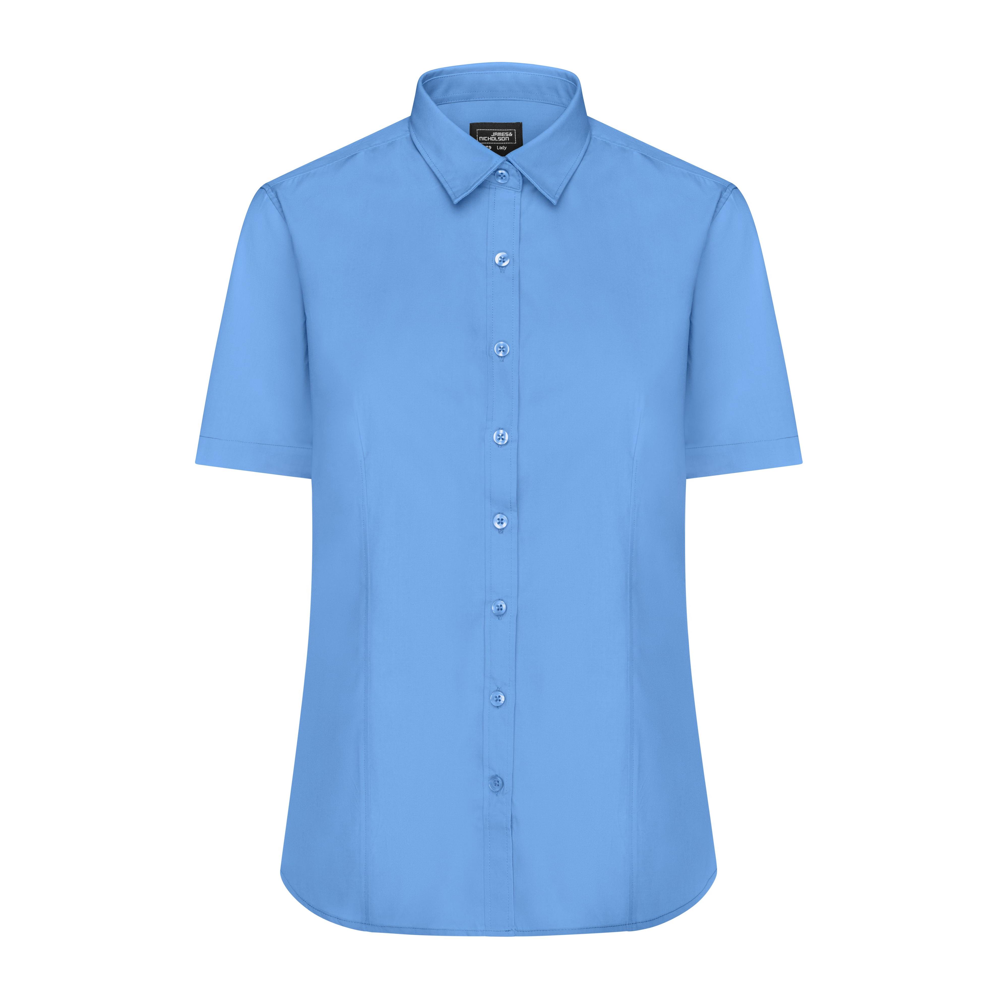 Ladies´ Shirt Short-Sleeved Poplin