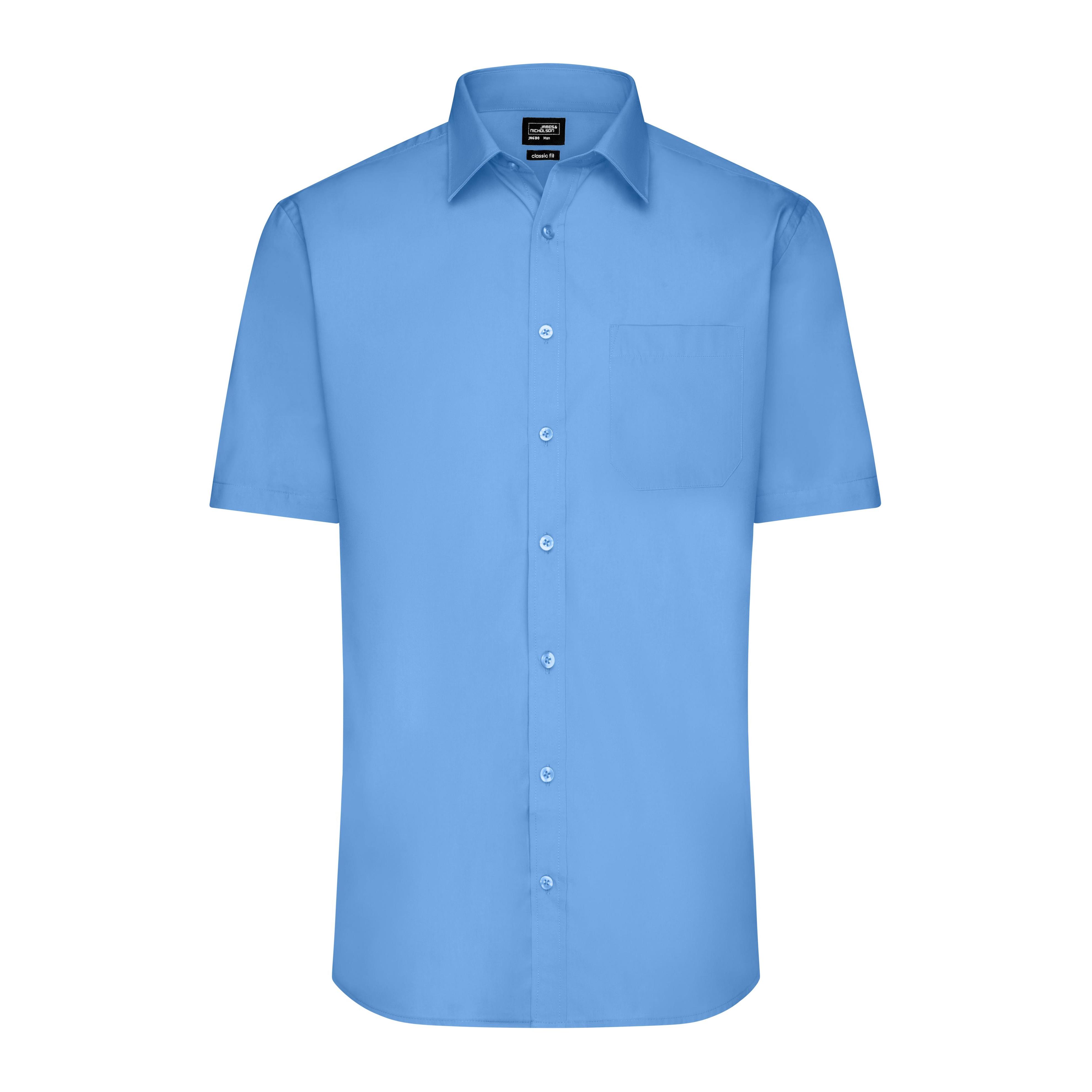 Men´s Shirt Short-Sleeved Poplin