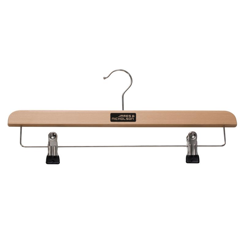 Clothes hanger with clip