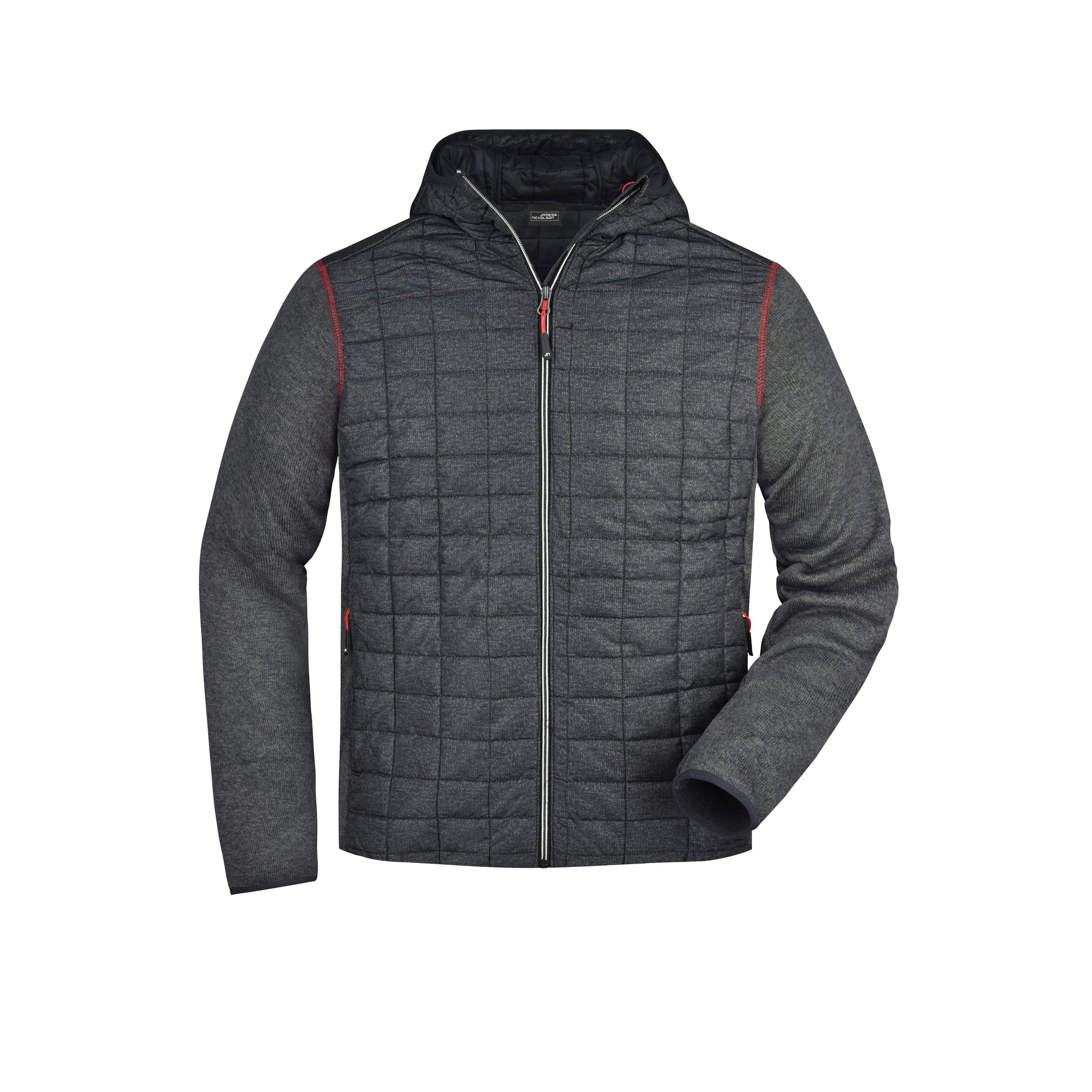 Men´s Knitted Hybrid Jacket