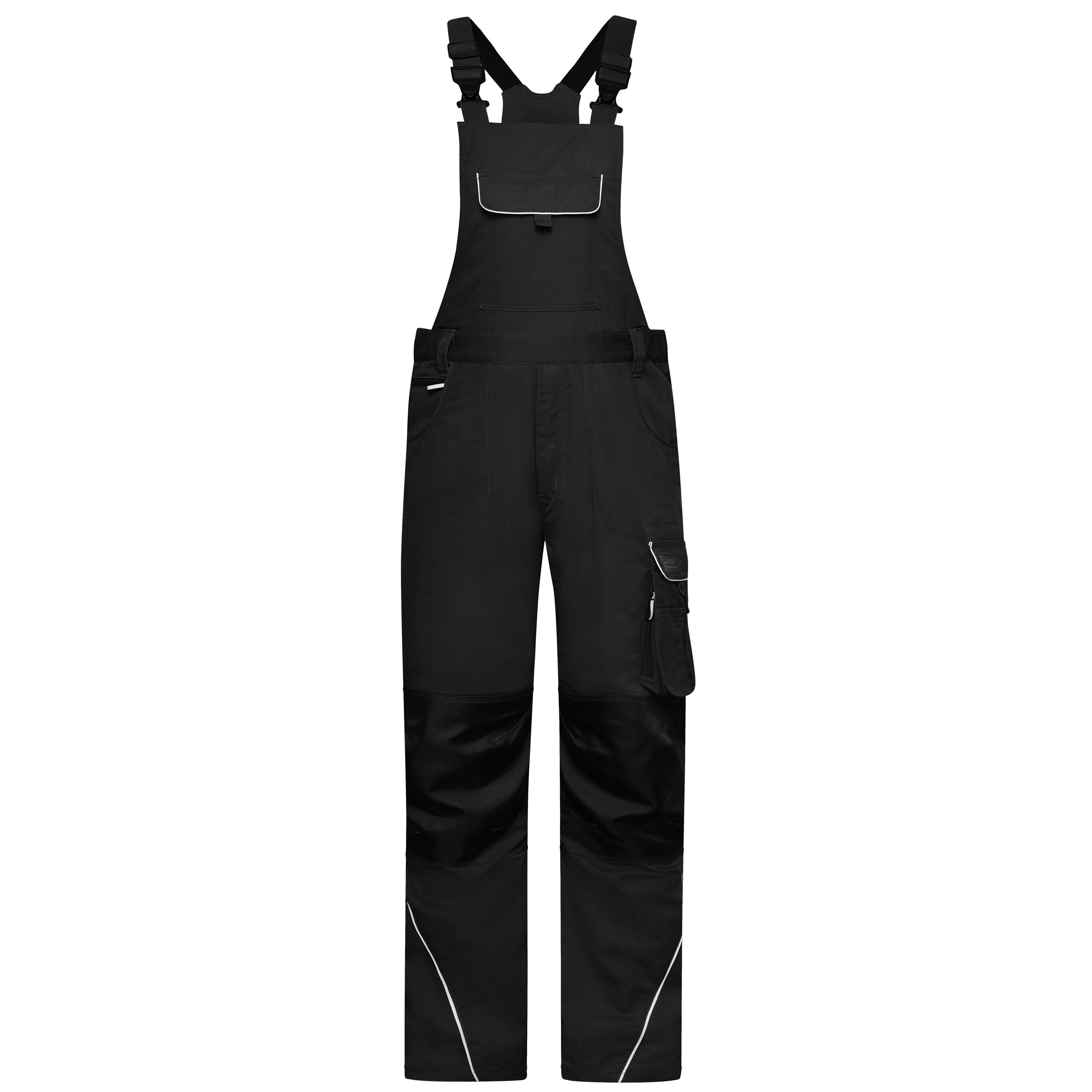 Workwear Pants with Bib - SOLID -