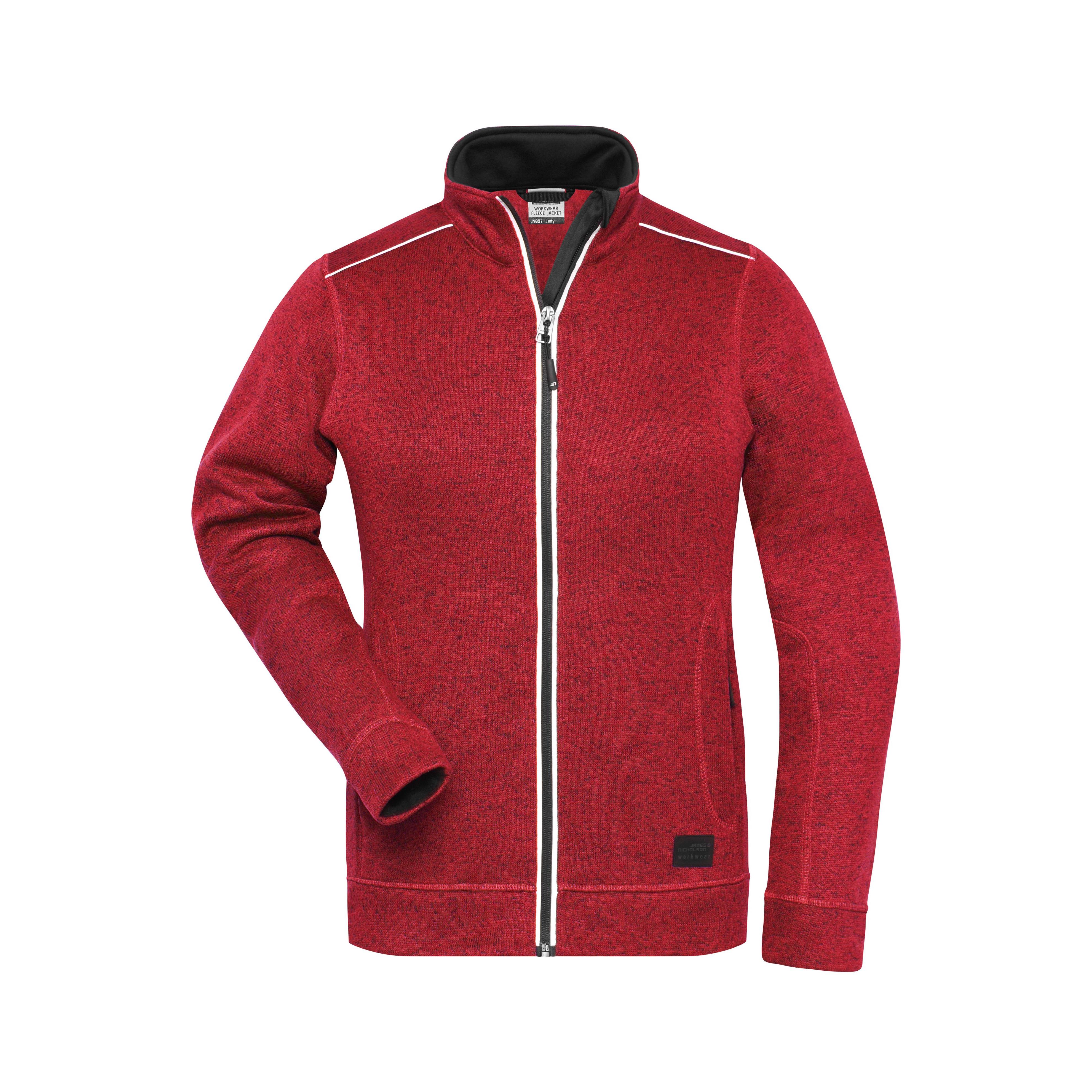 Ladies´ Knitted Workwear Fleece Jacket - SOLID -