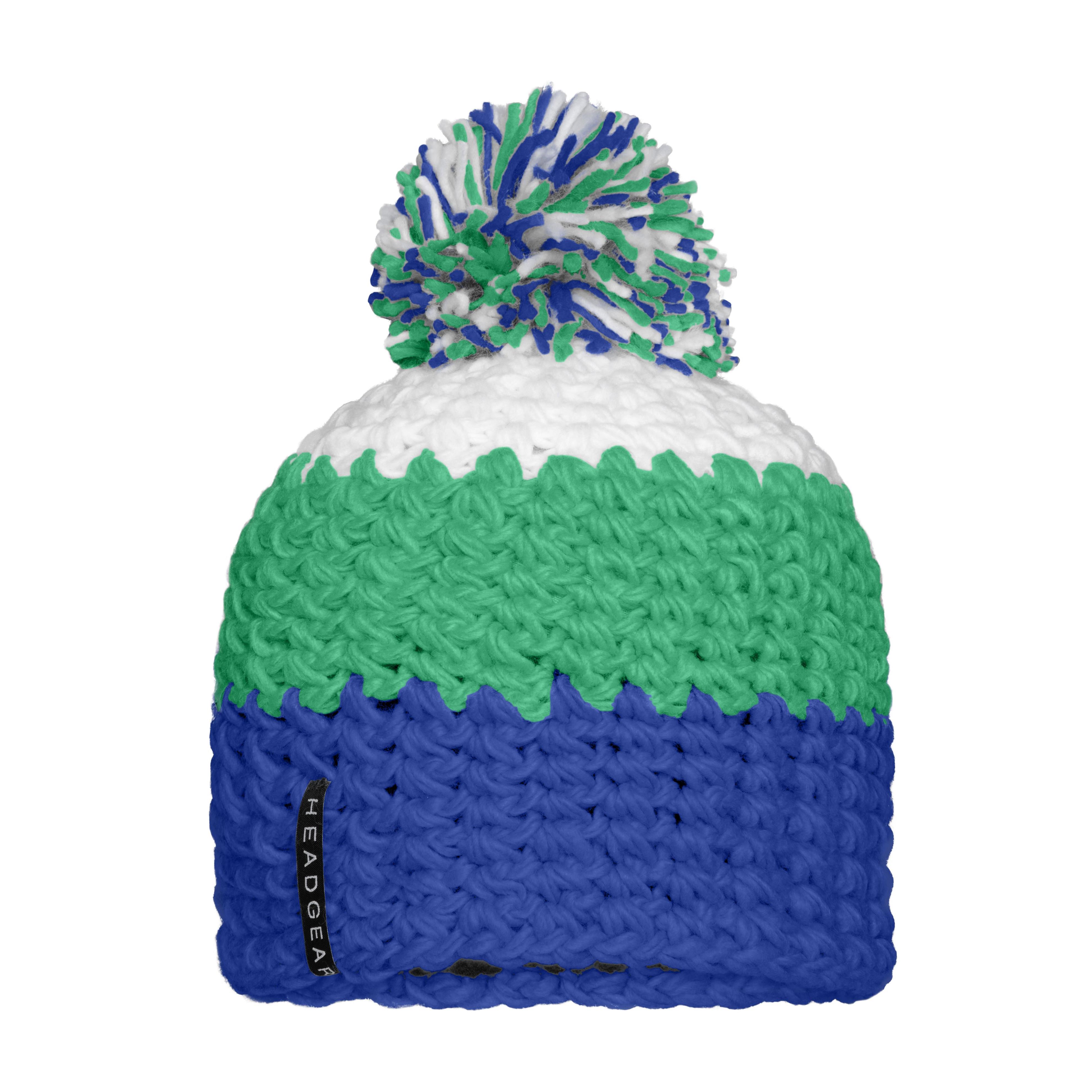 Crocheted Cap with Pompon
