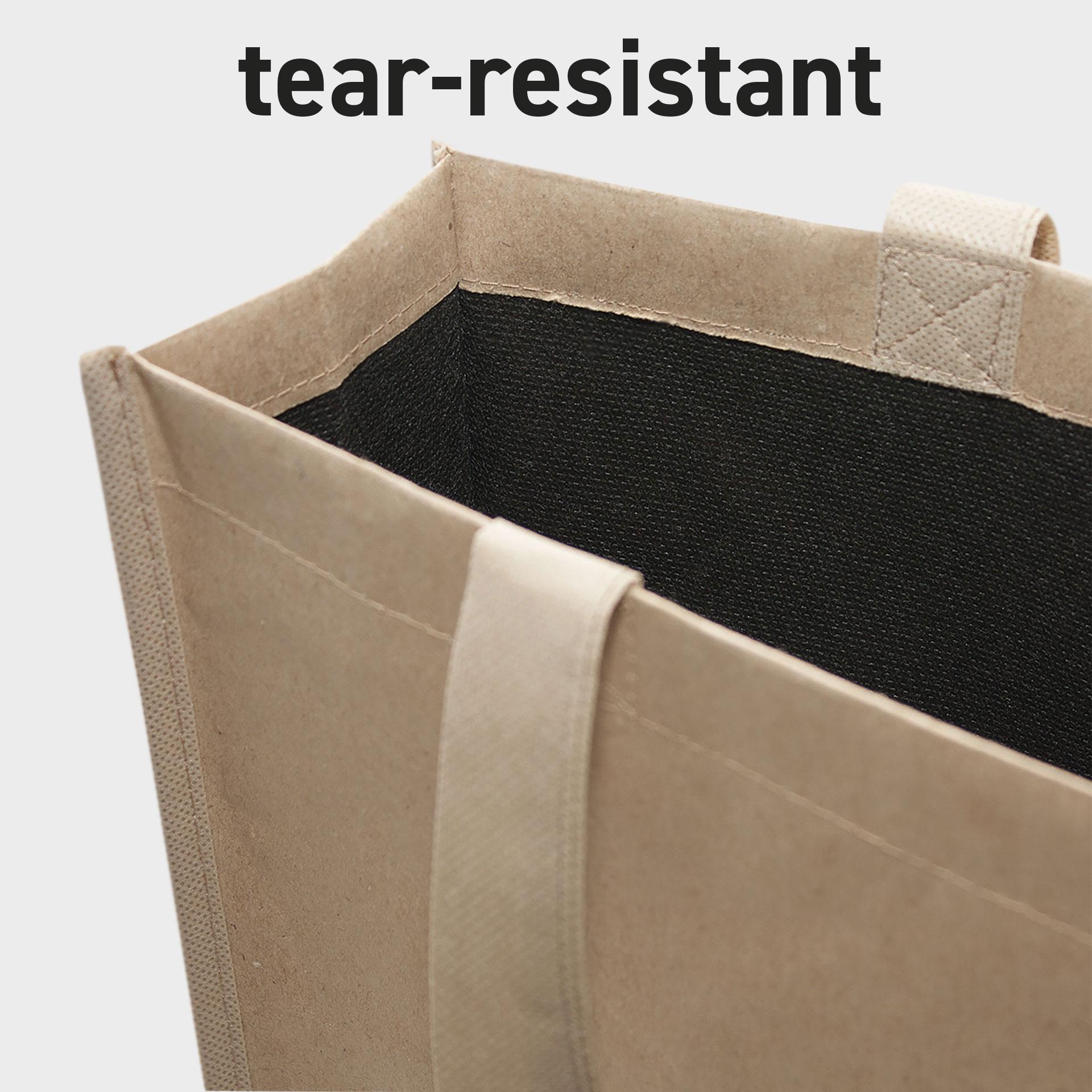 BEDFORD – Volumentasche aus Kraftpapier und PP-Non-Woven