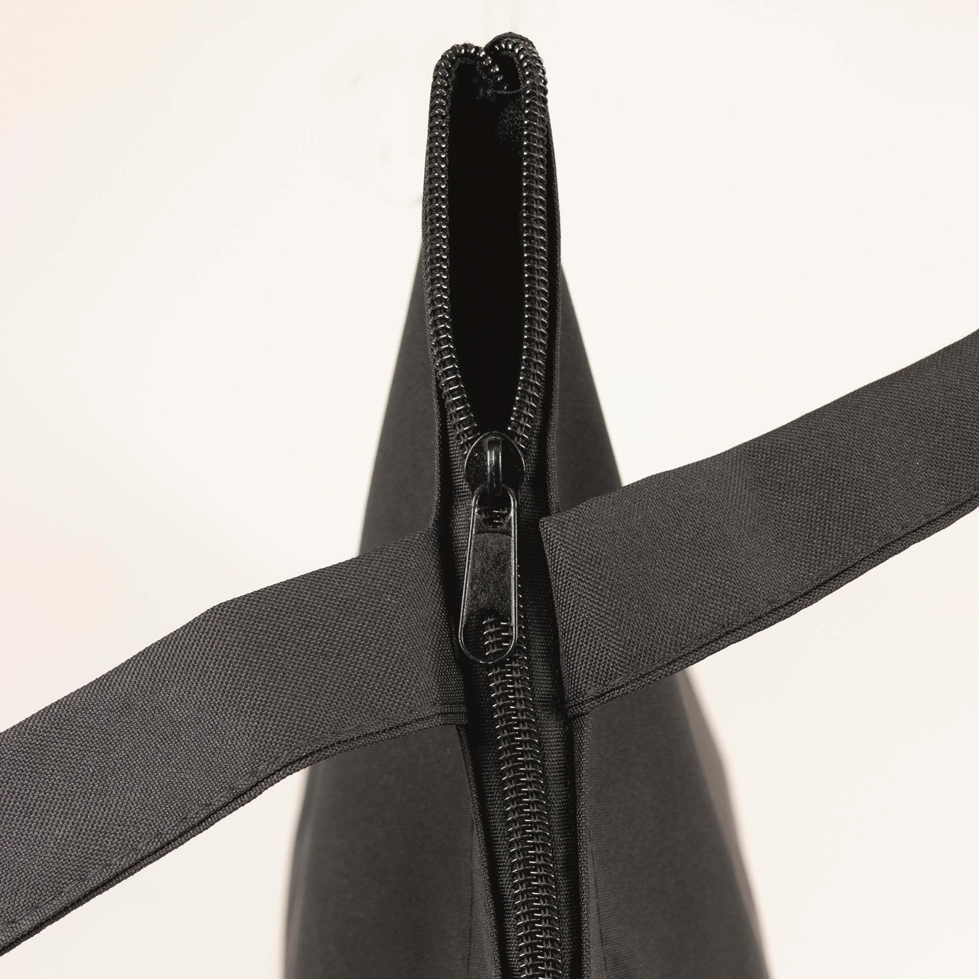ATLANTA – Tasche aus 300D Polyester mit Reißverschluss und Bodenfalte