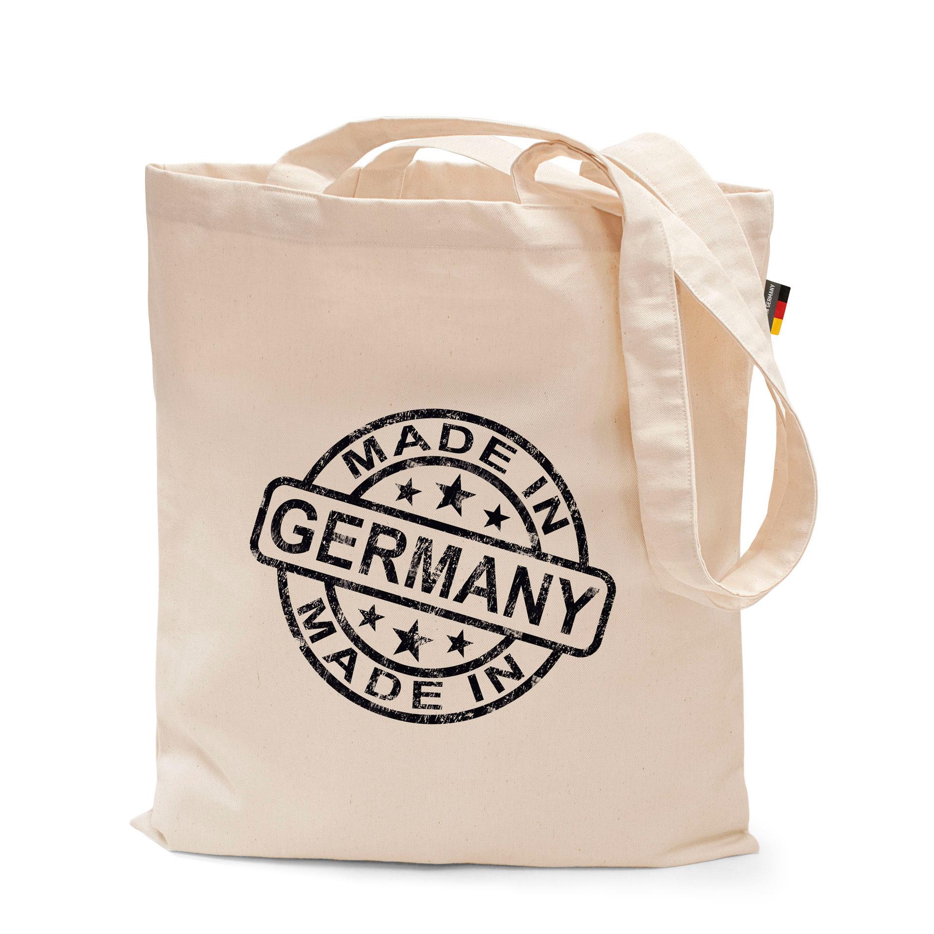 BREMEN – Baumwolltasche mit langen Henkeln, Made in Germany