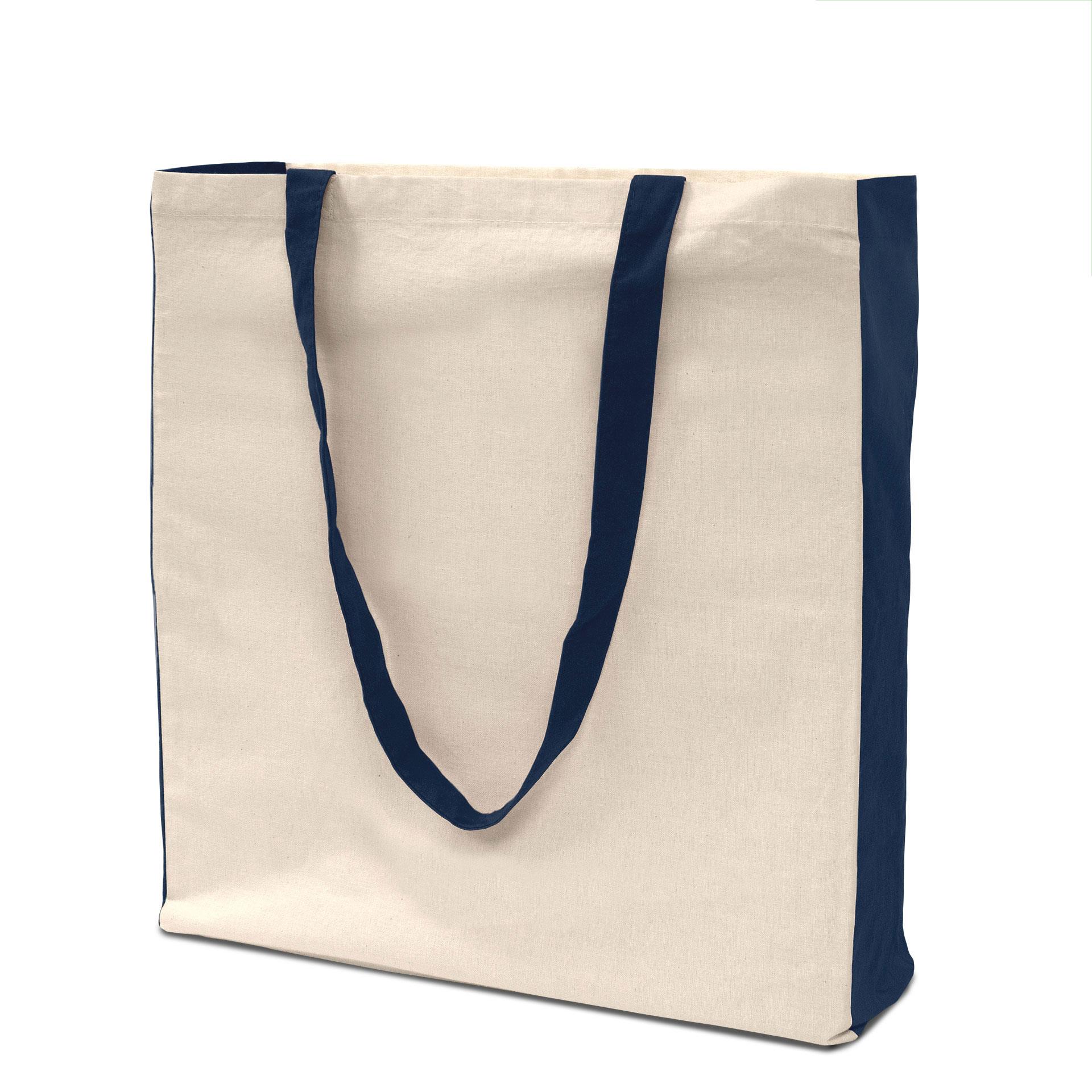 PALMA – Baumwolltasche mit Boden- Seitenfalte