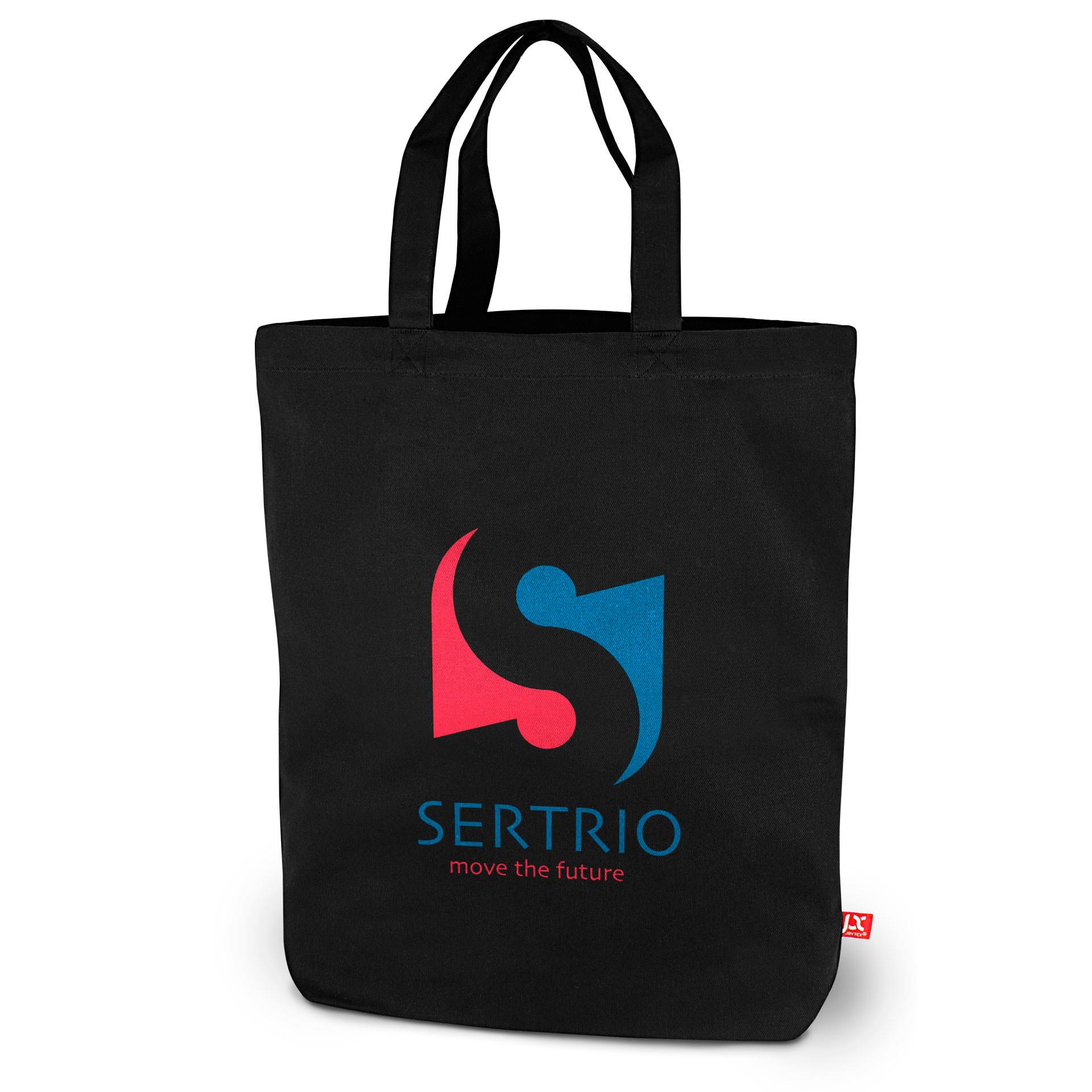 SYDNEY – Canvas-Tasche mit Bodenfalte und kurzen Henkeln