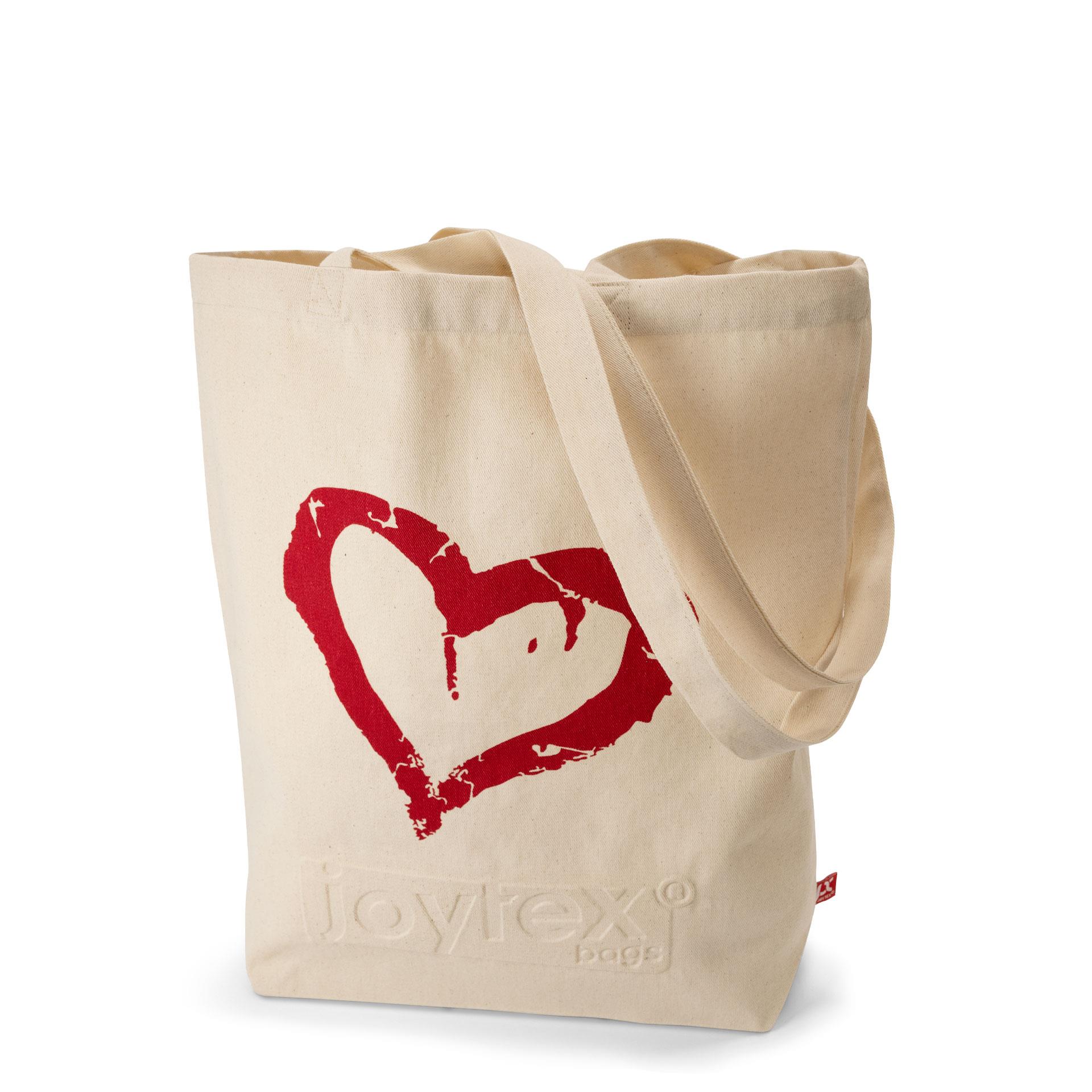 MELBOURNE – Canvas-Tasche mit Bodenfalte und langen Henkeln