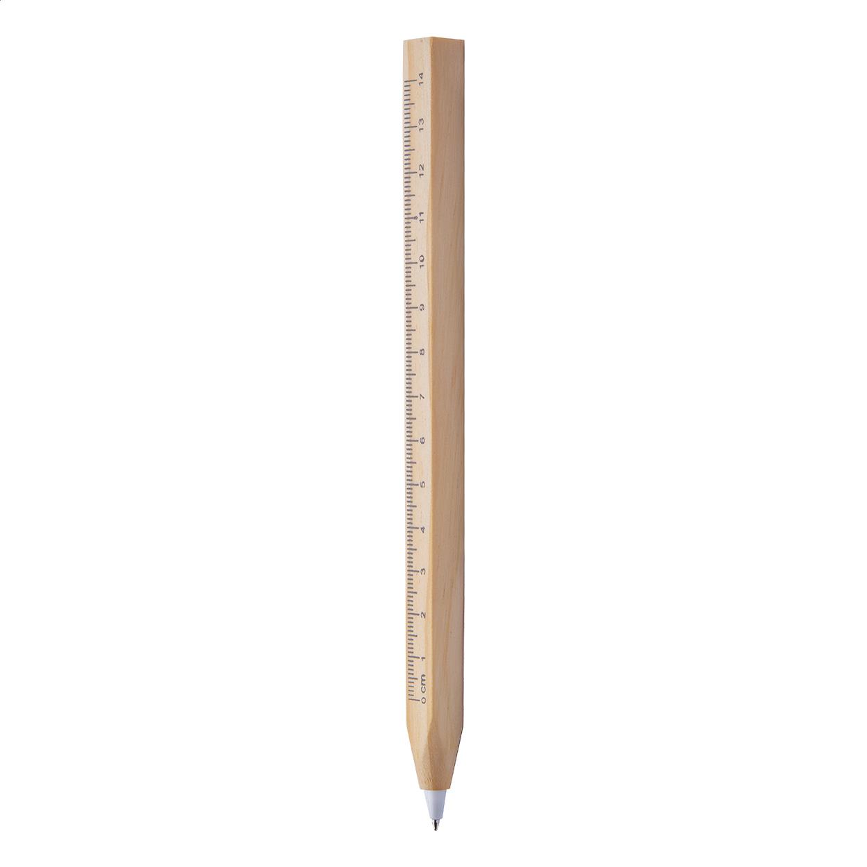 Kugelschreiber mit Lineal
