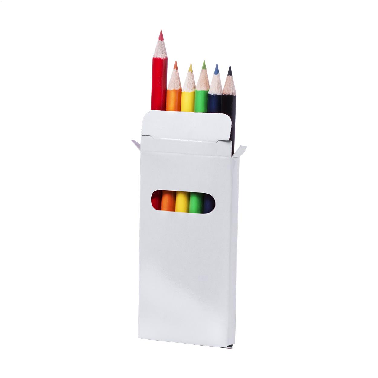 6-tlg. Buntstifte-Set