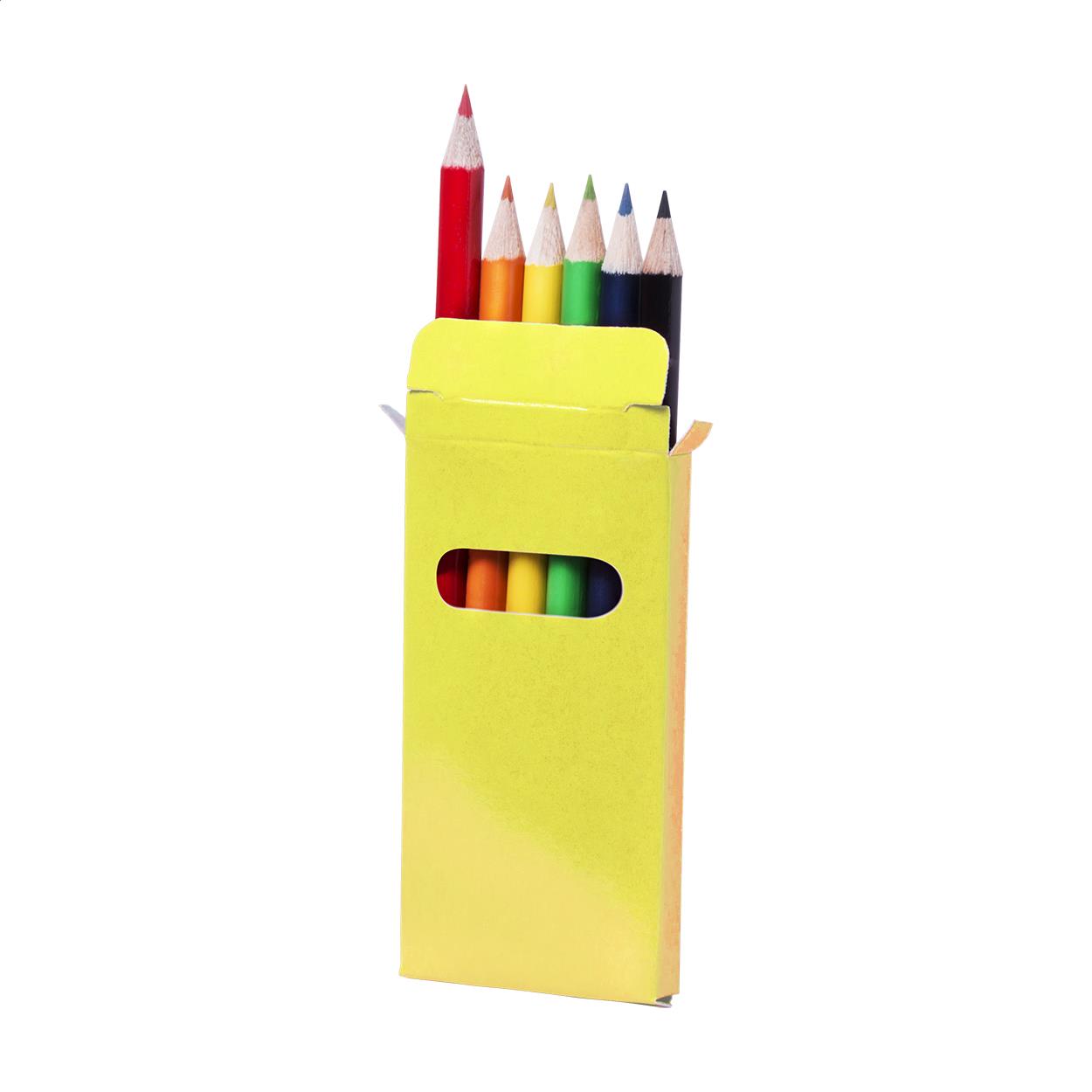 6-tlg. Buntstifte-Set