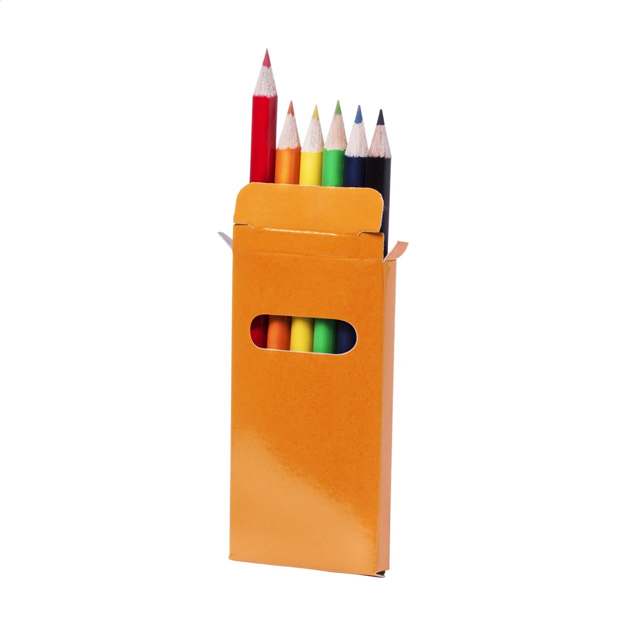 6-tlg. Buntstifte-Set
