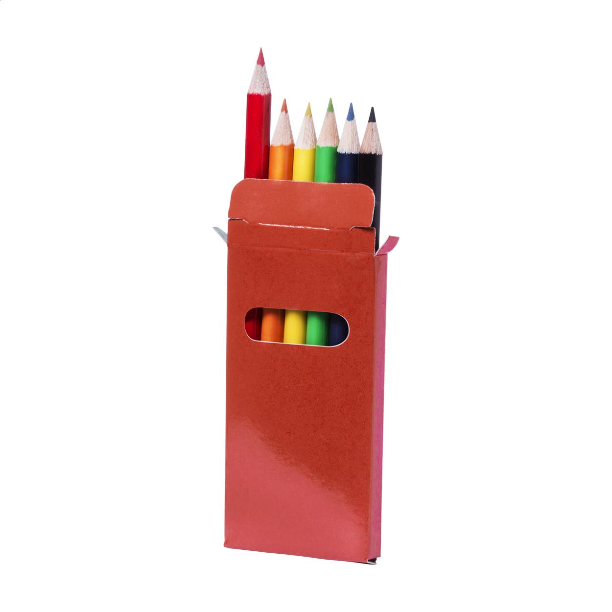 6-tlg. Buntstifte-Set