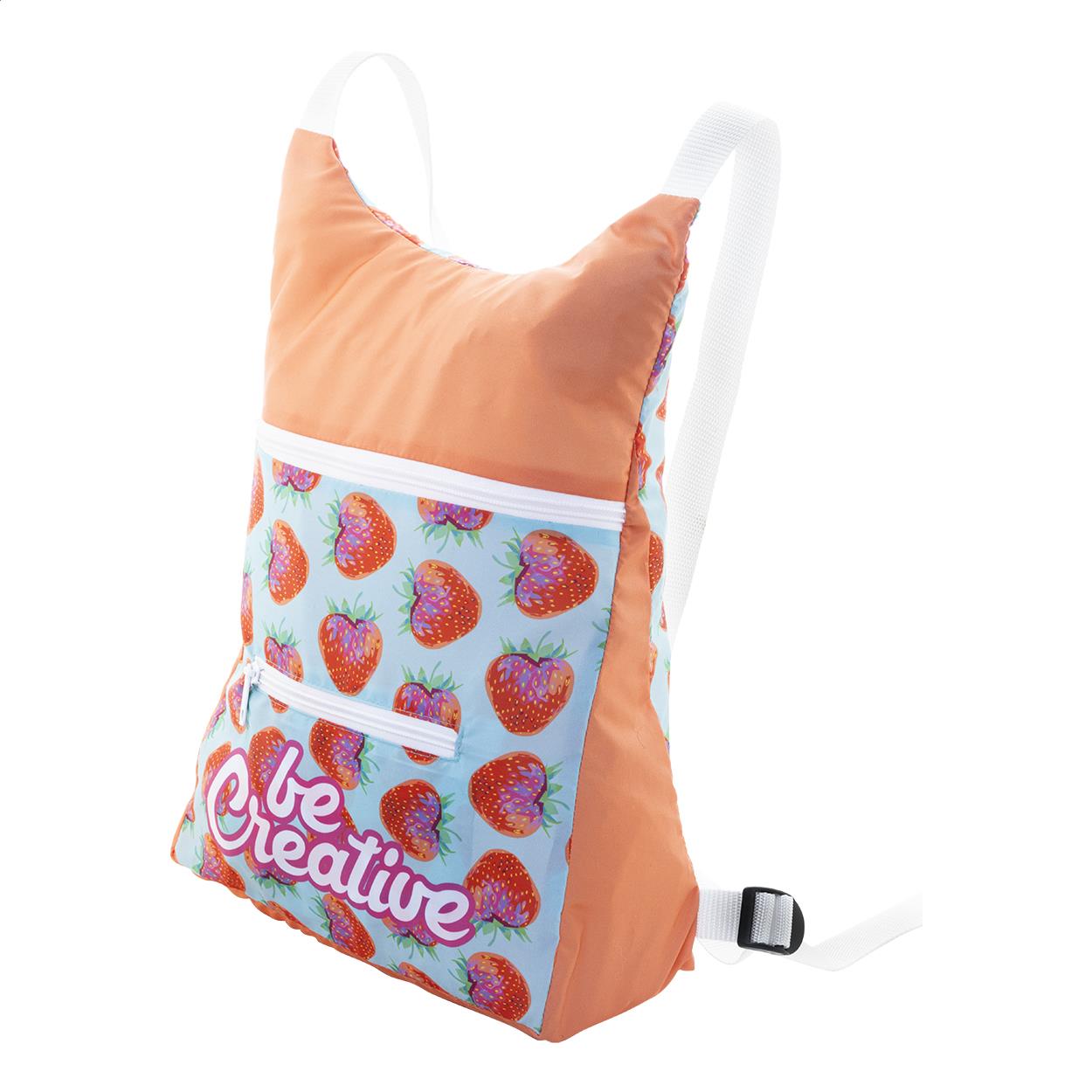 Individueller faltbarer RPET-Rucksack