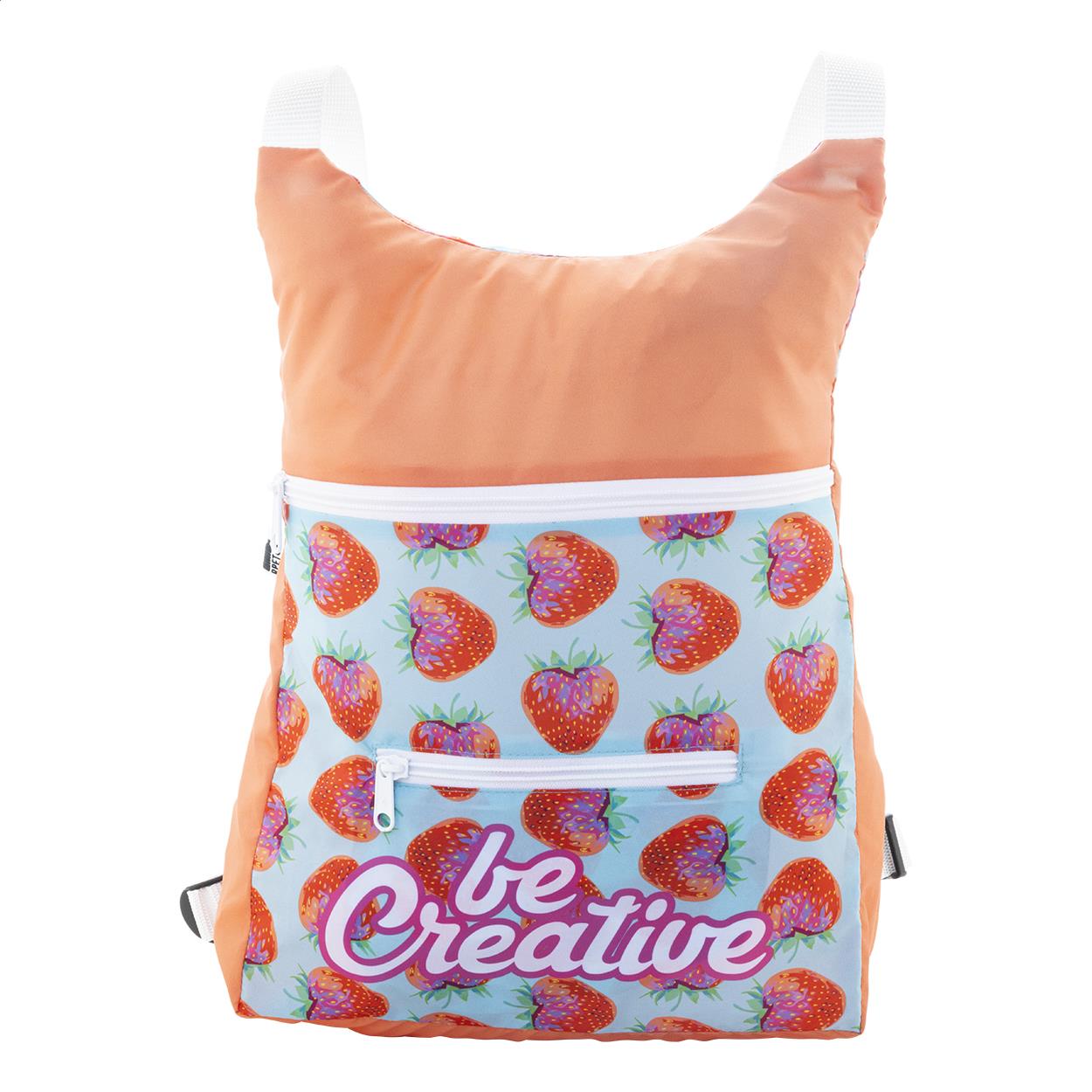 Individueller faltbarer RPET-Rucksack