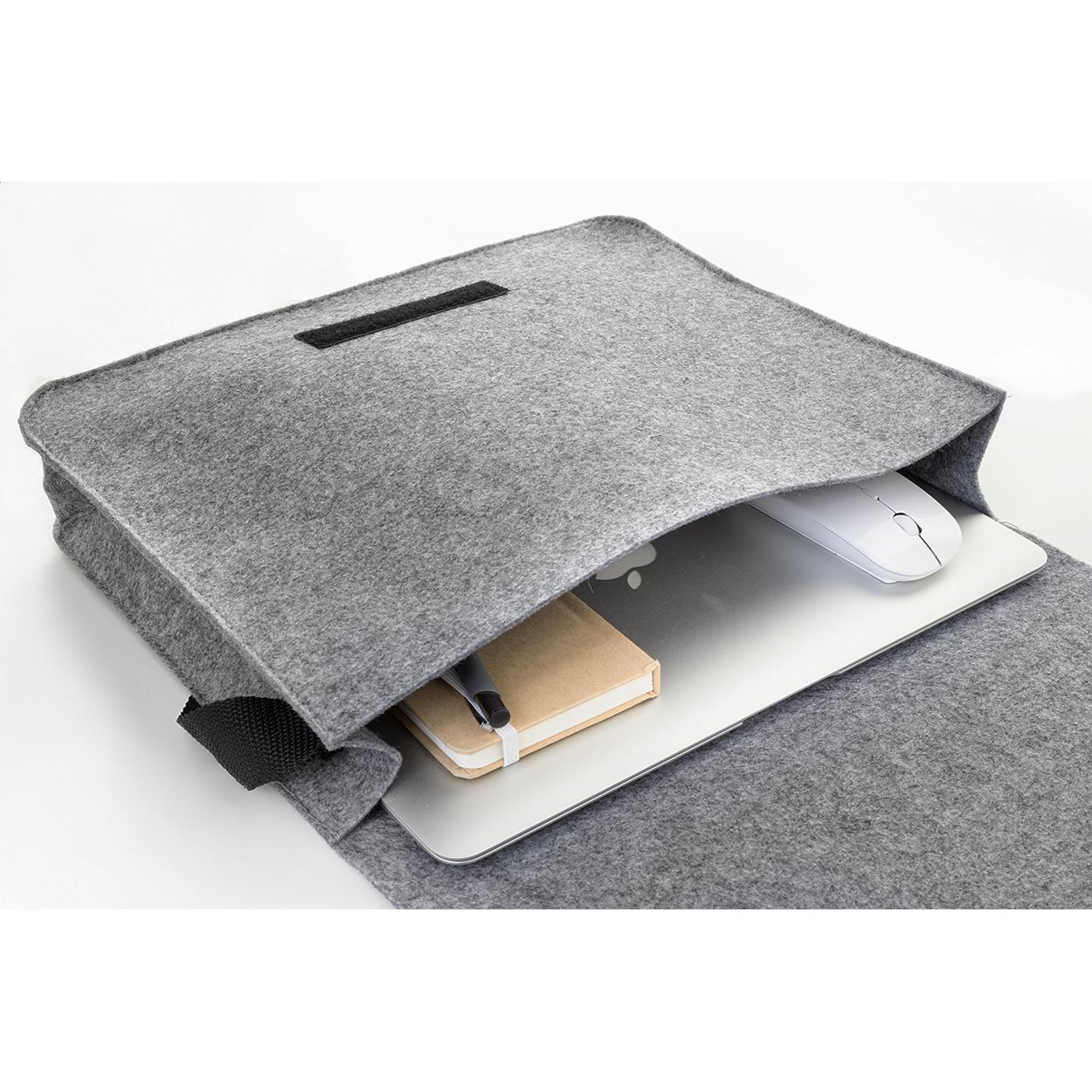 Umschlagtasche aus RPET-Filz