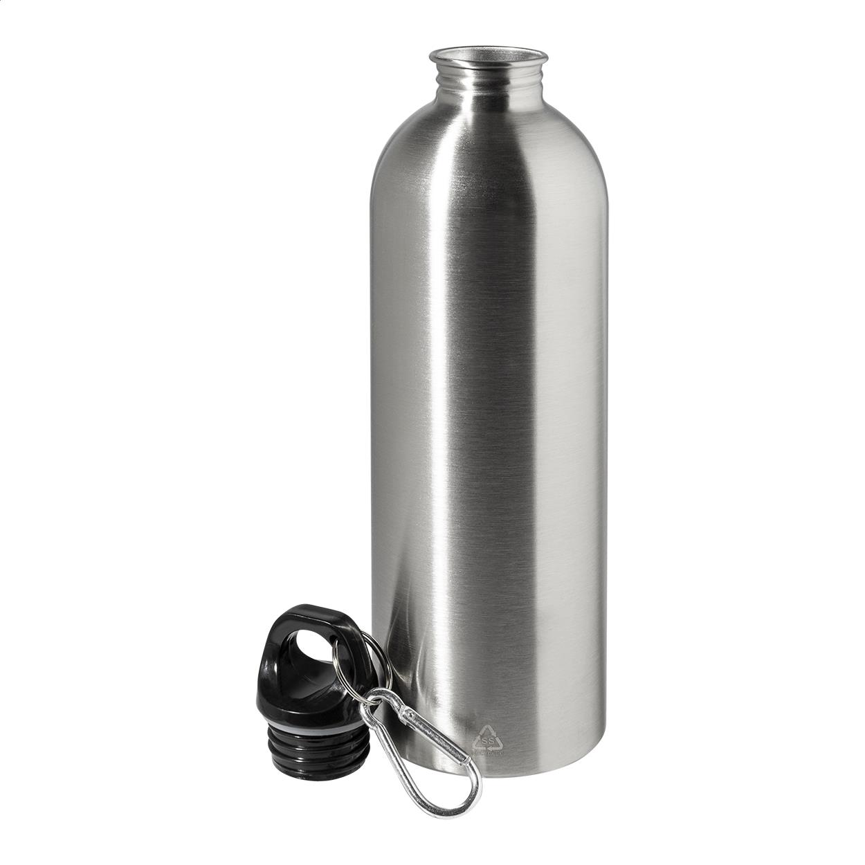 Flasche aus recyceltem Edelstahl