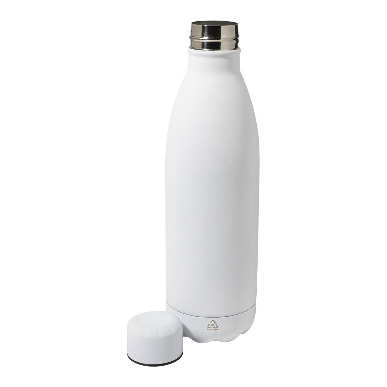 Flasche aus recyceltem Edelstahl
