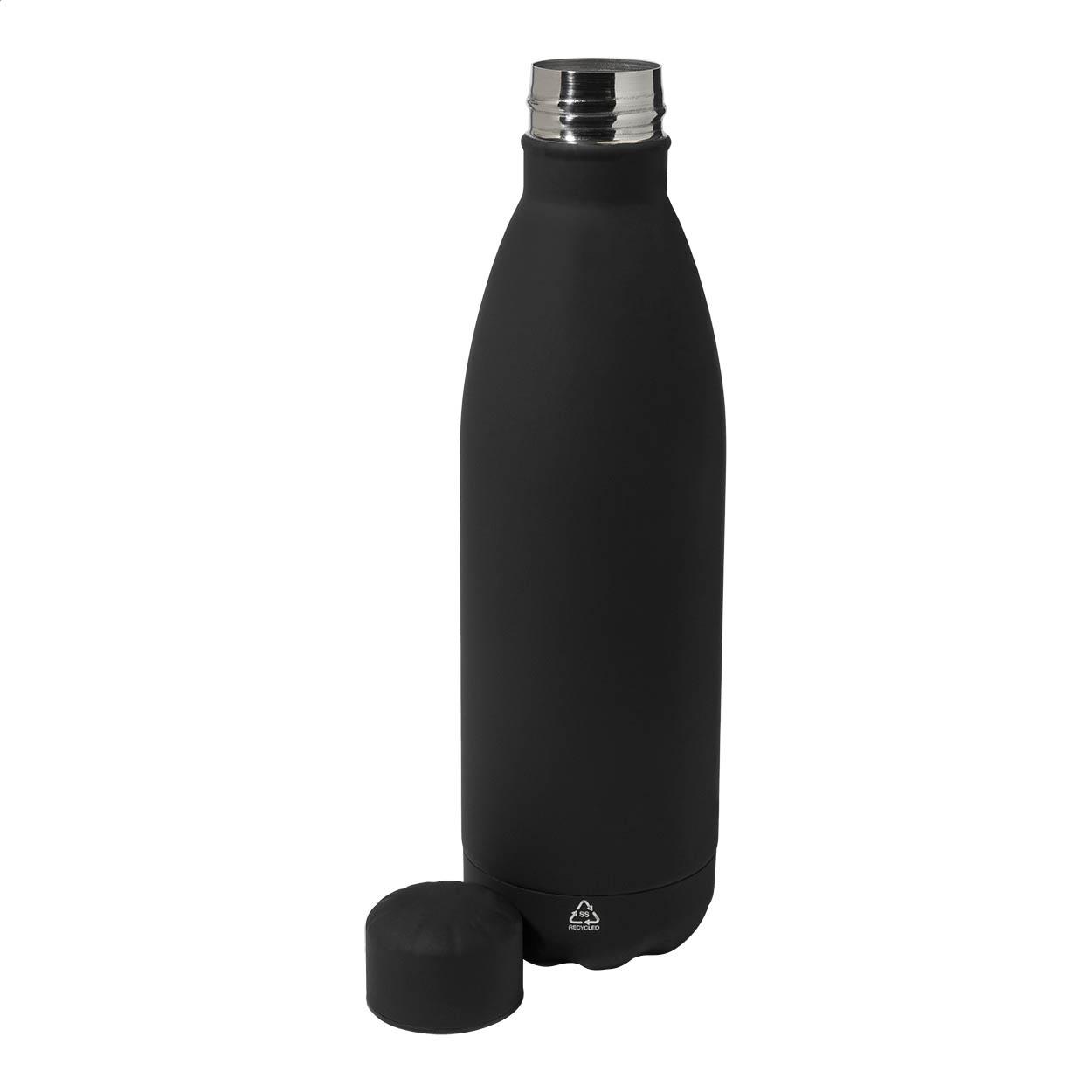 Flasche aus recyceltem Edelstahl