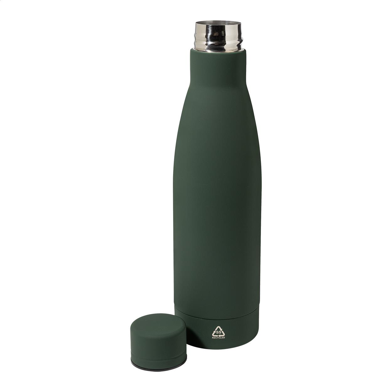 Flasche aus recyceltem Edelstahl