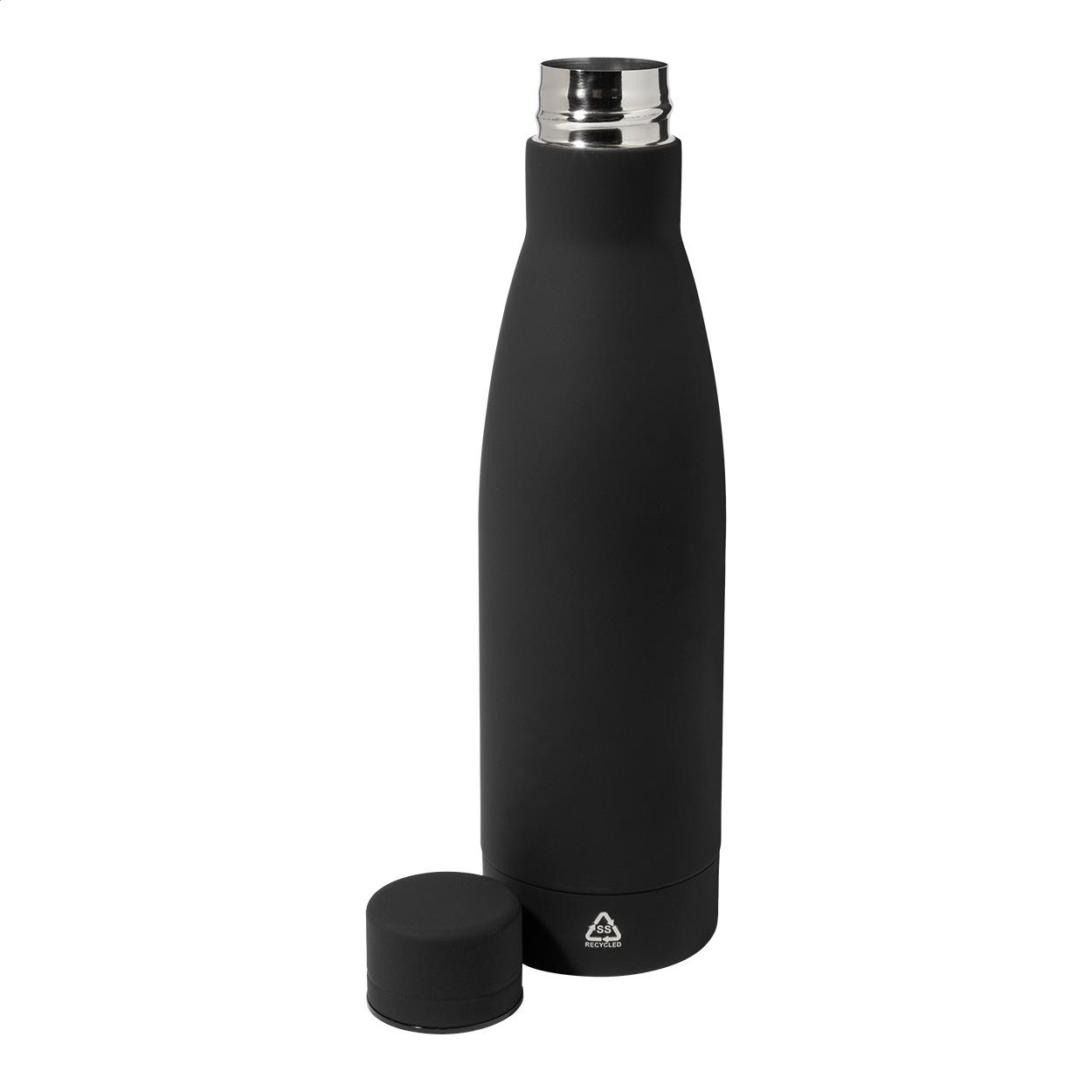 Flasche aus recyceltem Edelstahl
