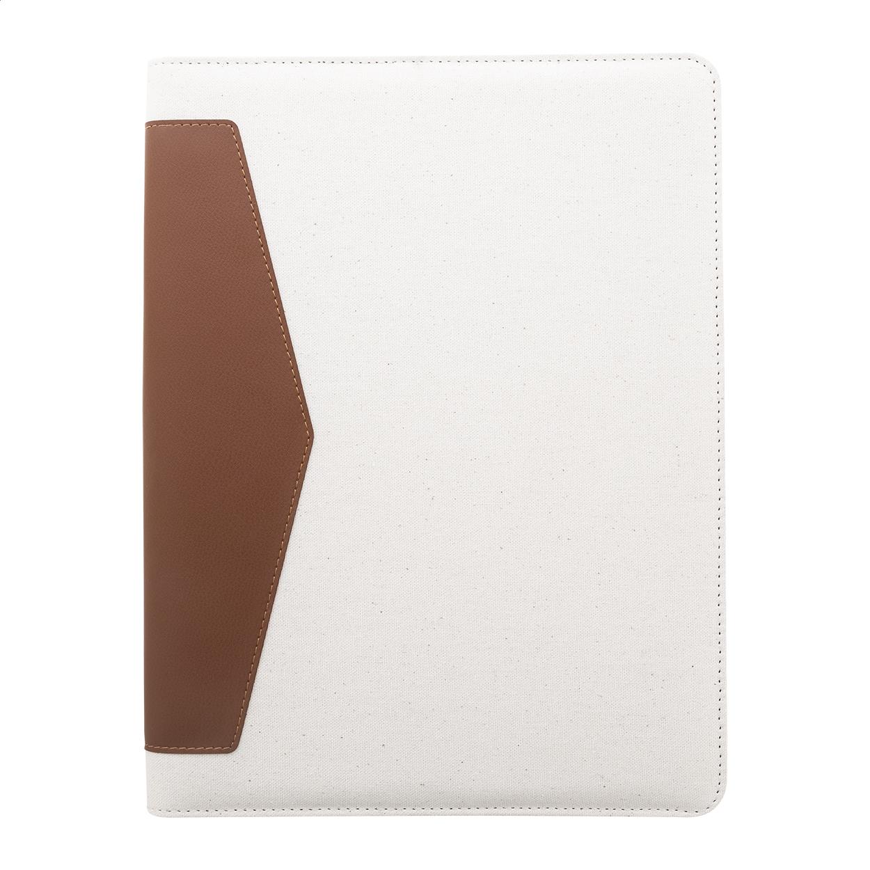 Dokumentenmappe aus recyceltem Canvas
