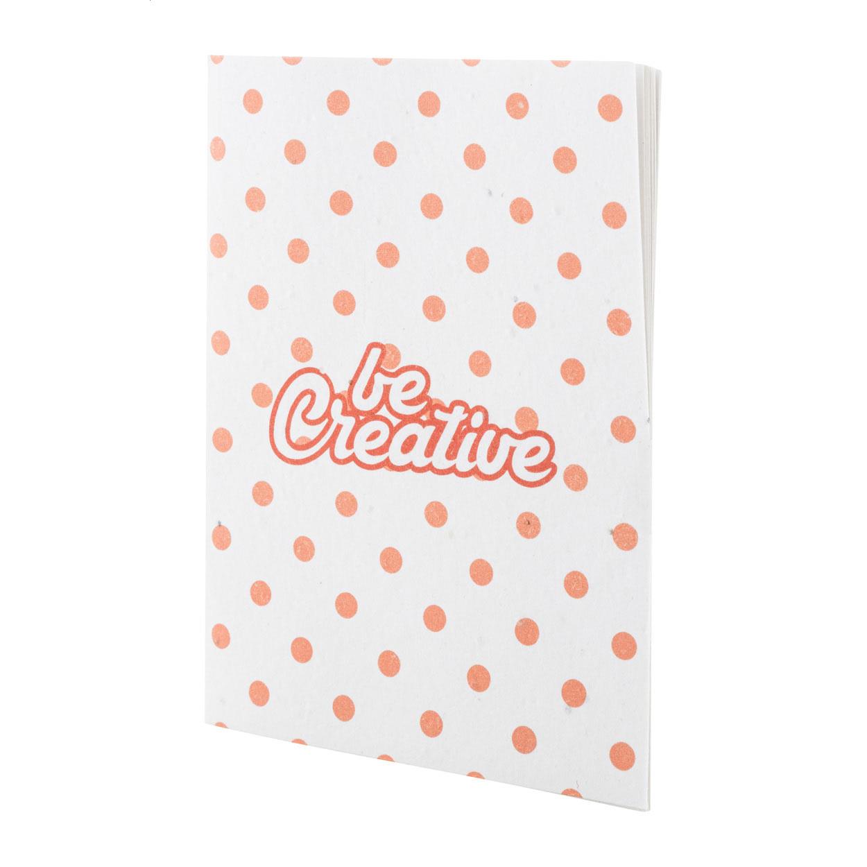individuelles Saatpapier-Notizbuch