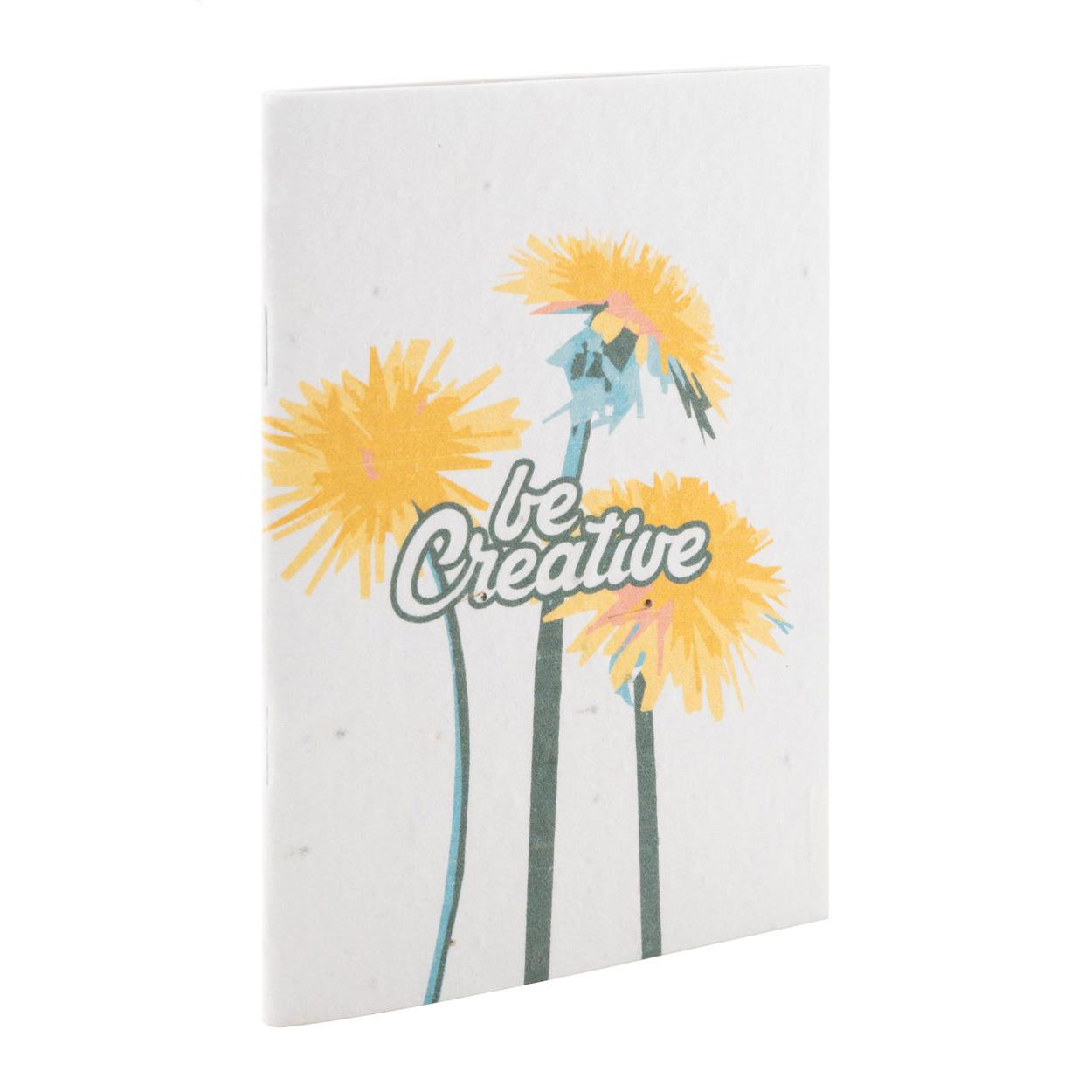 individuelles Saatpapier-Notizbuch