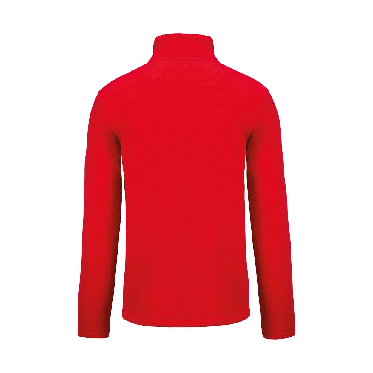 Fleecejacke mit durchgehendem Reißverschluss