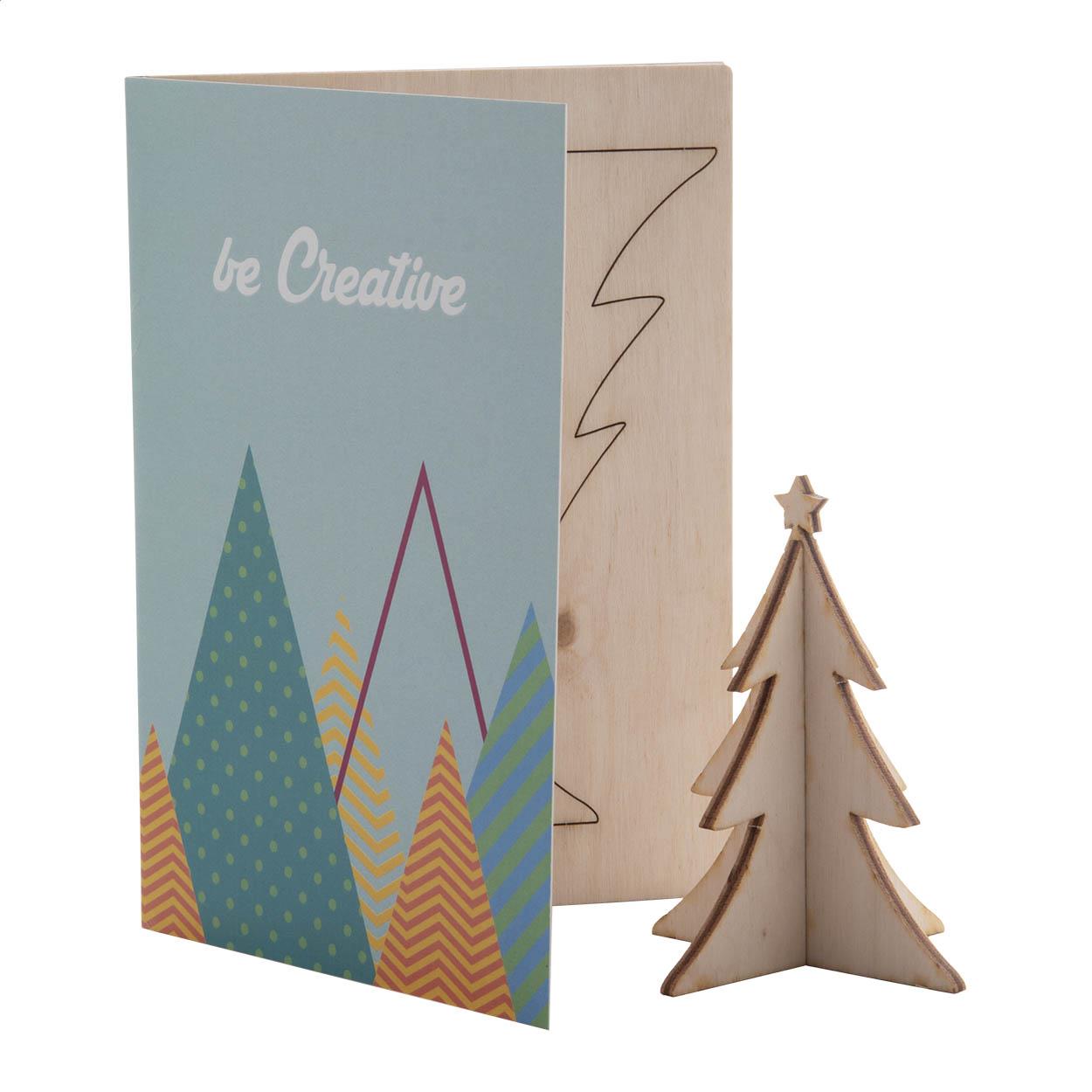 Weihnachtskarte, Tannenbaum