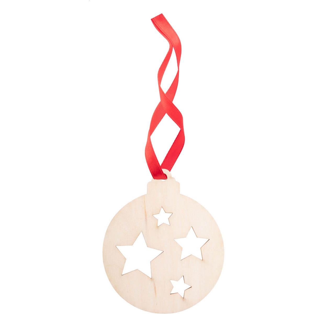 Weihnachtskarte, Kugel