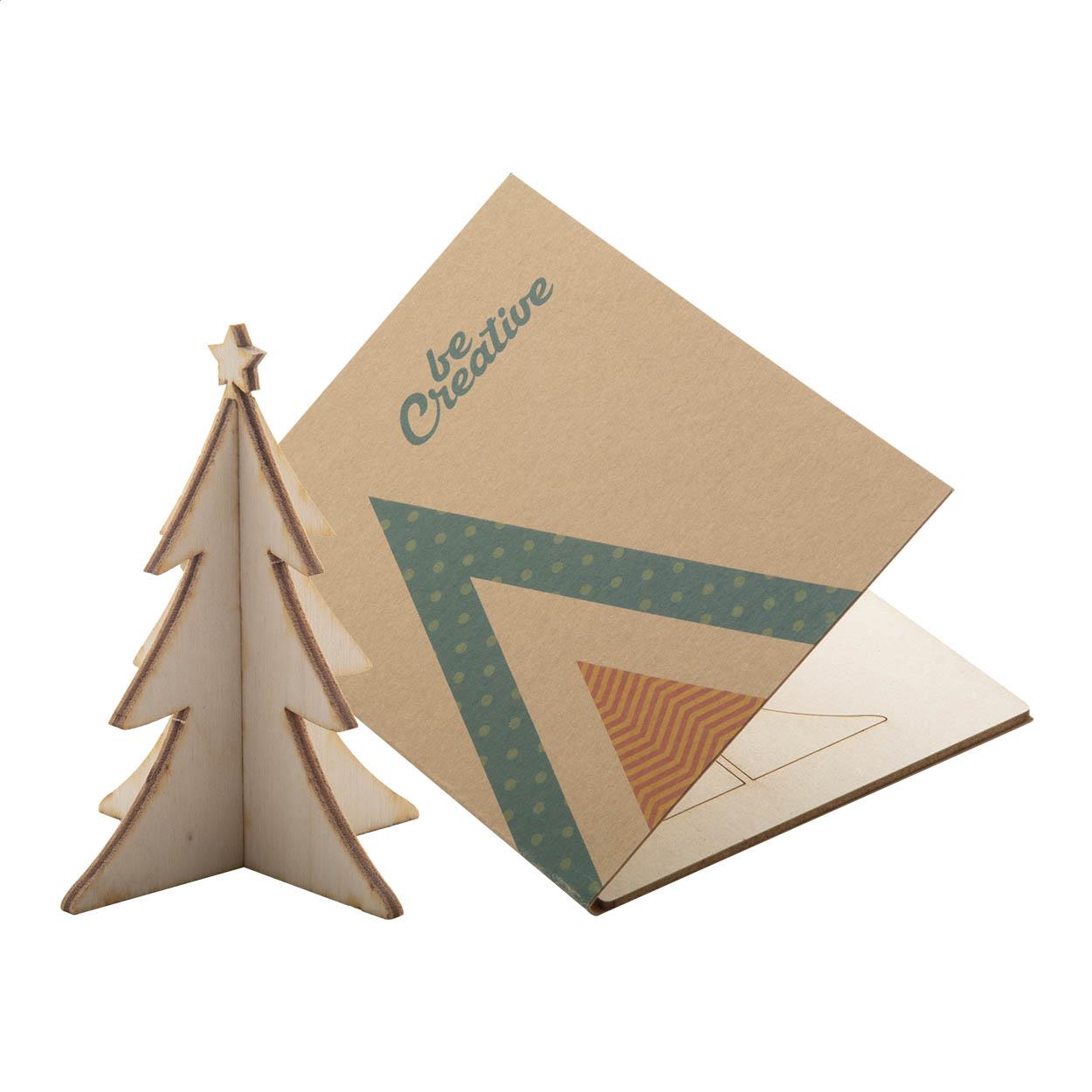Weihnachtskarte, Tannenbaum