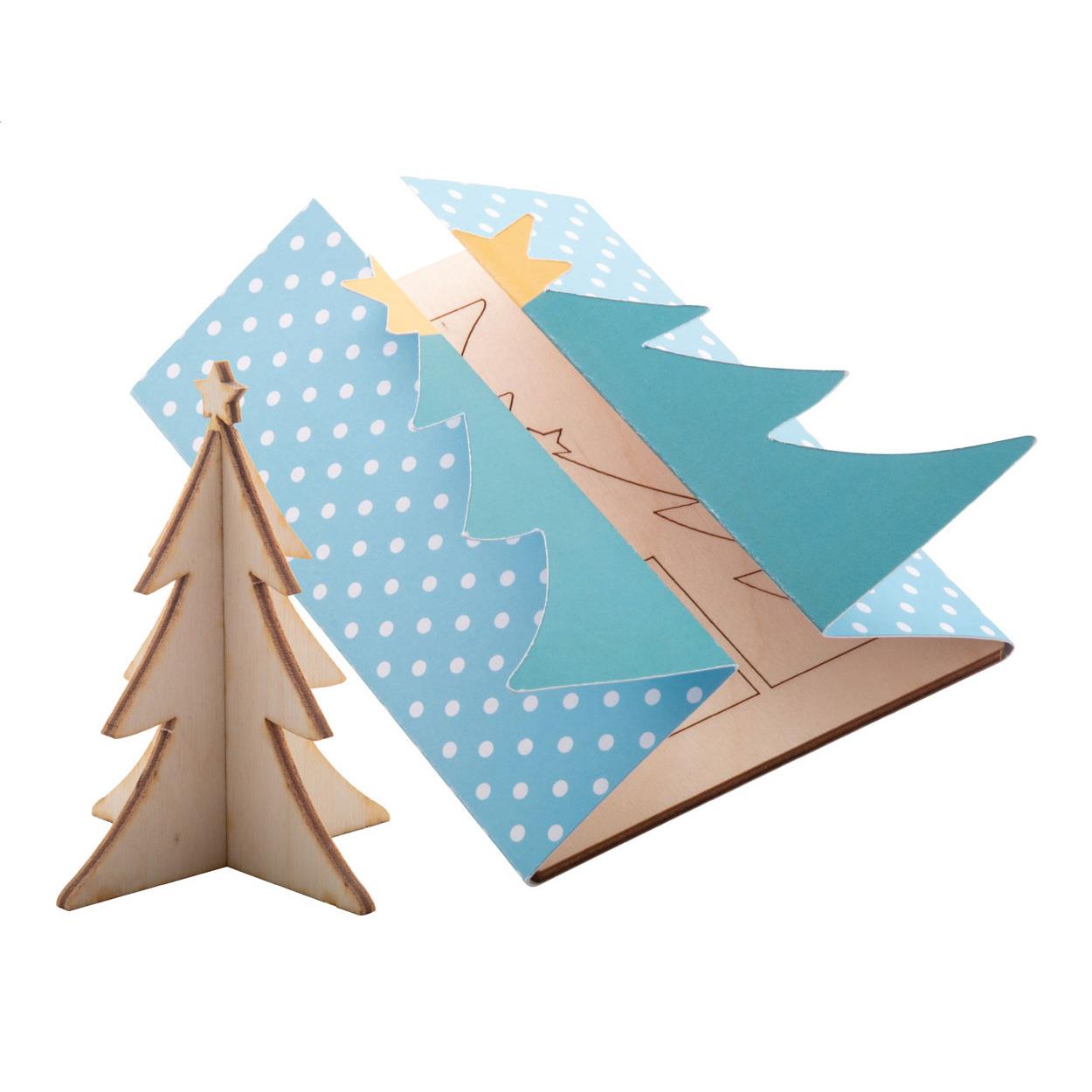 Weihnachtskarte, Tannenbaum