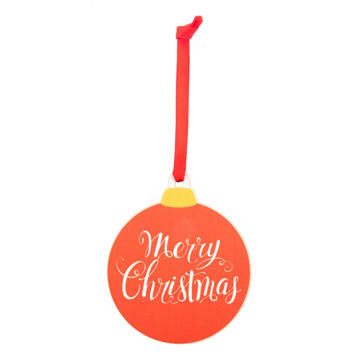 Weihnachtsbaumschmuck, Merry Christmas