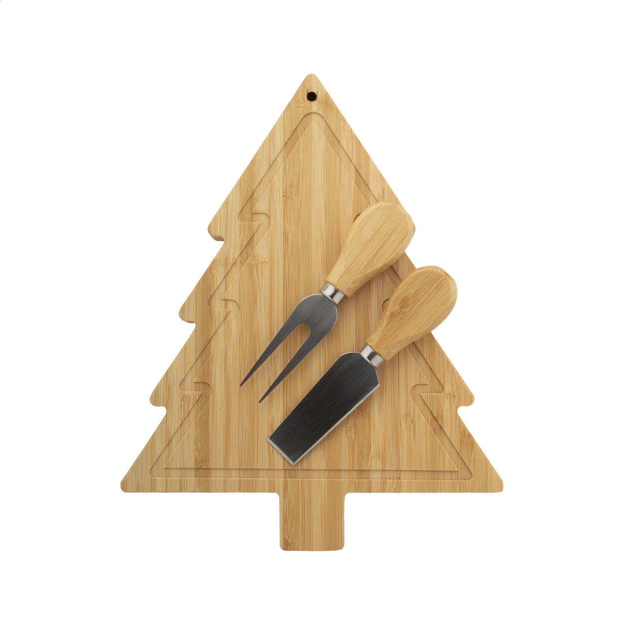 Weihnachtliches Käsemesserset