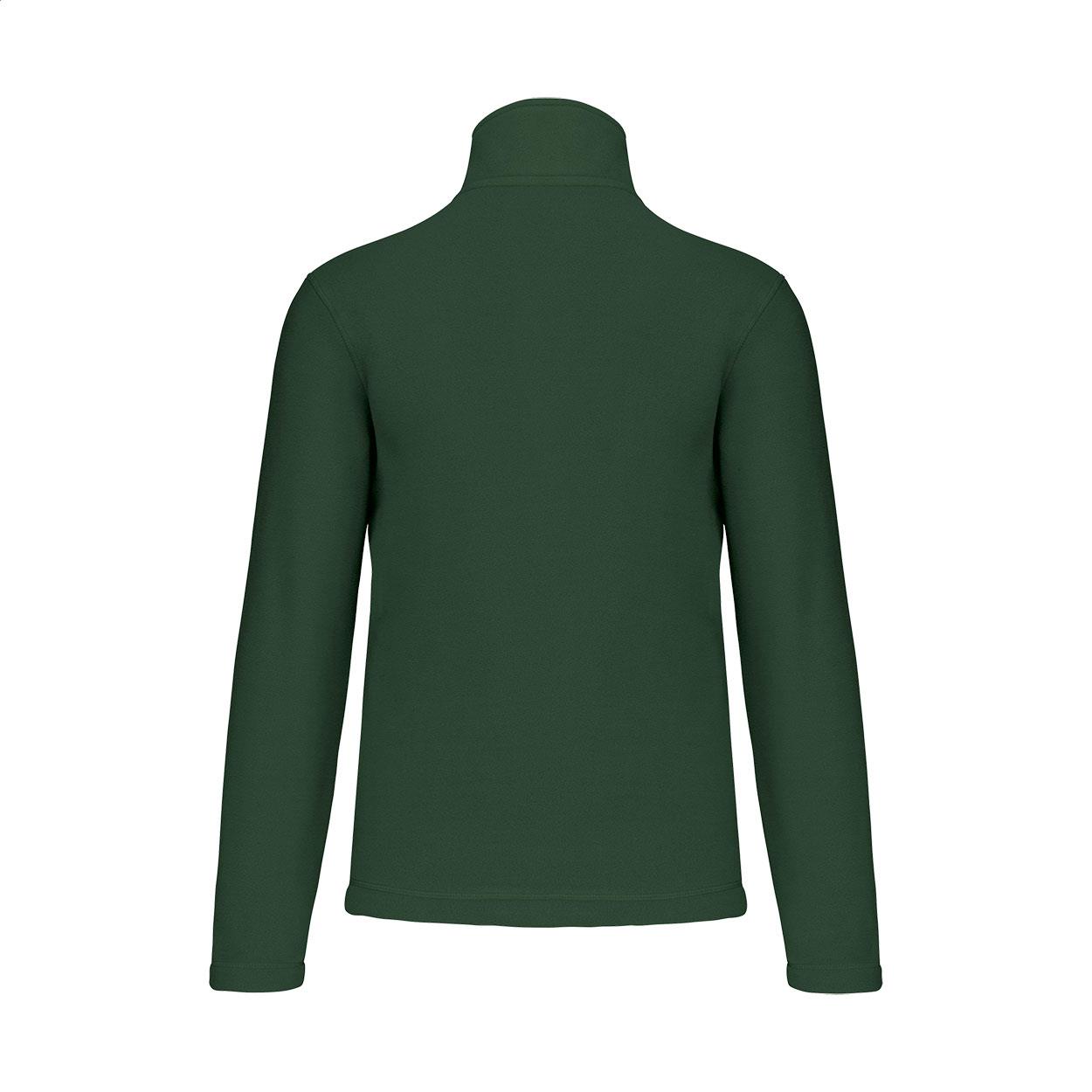 kurze Fleecejacke mit Reißverschluss