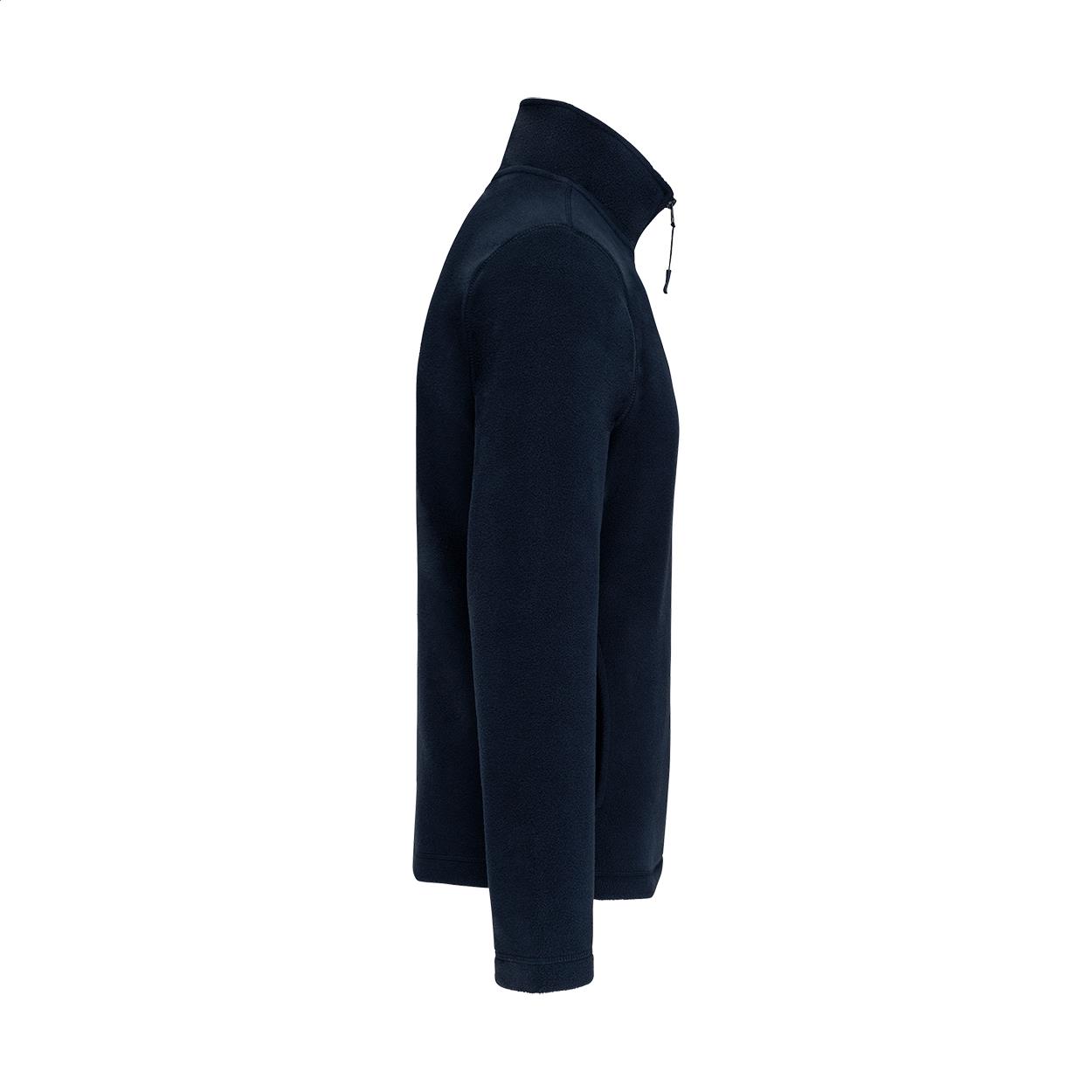 kurze Fleecejacke mit Reißverschluss