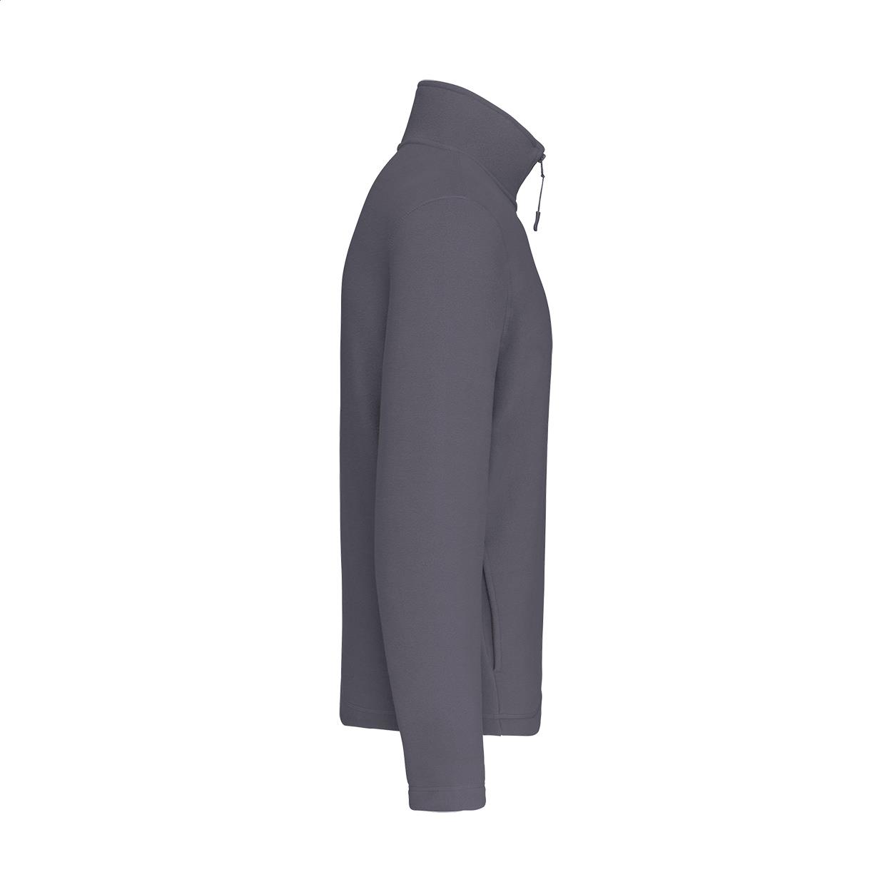 kurze Fleecejacke mit Reißverschluss
