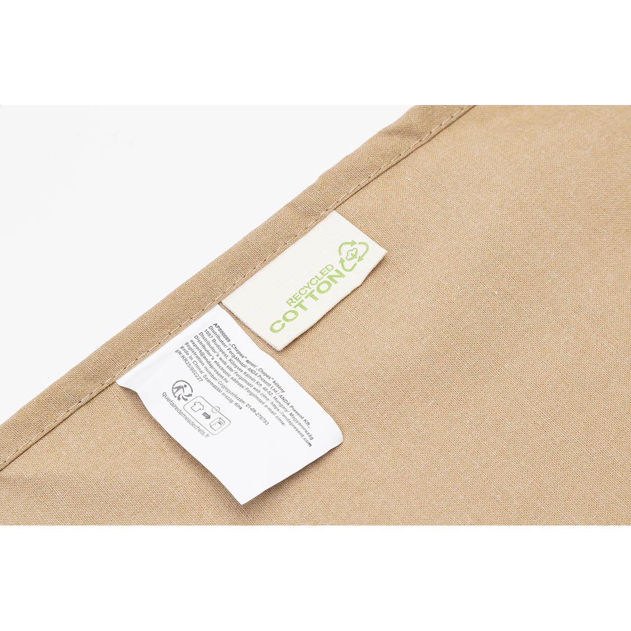 Schürze aus recycelter Baumwolle