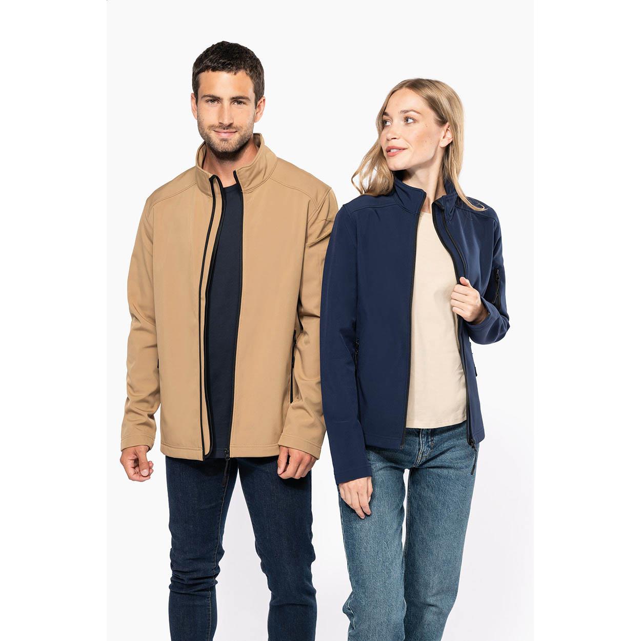 Dreilagige Softshelljacke