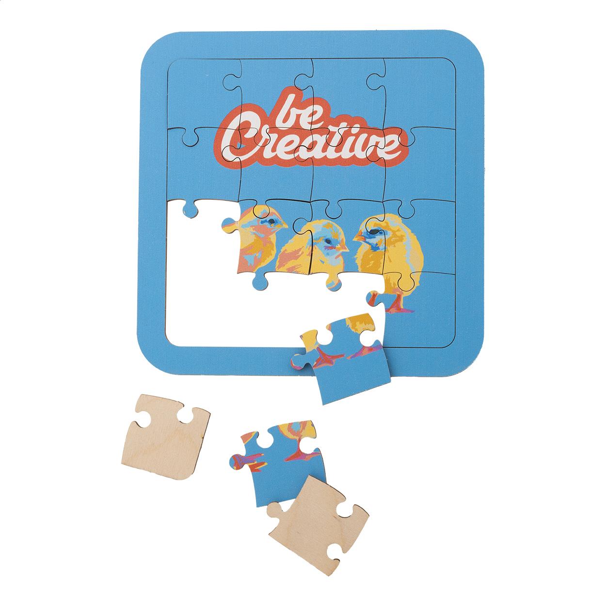 Individuelles Holzpuzzle