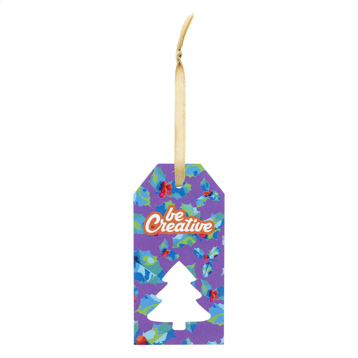 Individueller Geschenkanhänger, Weihnachtsbaum