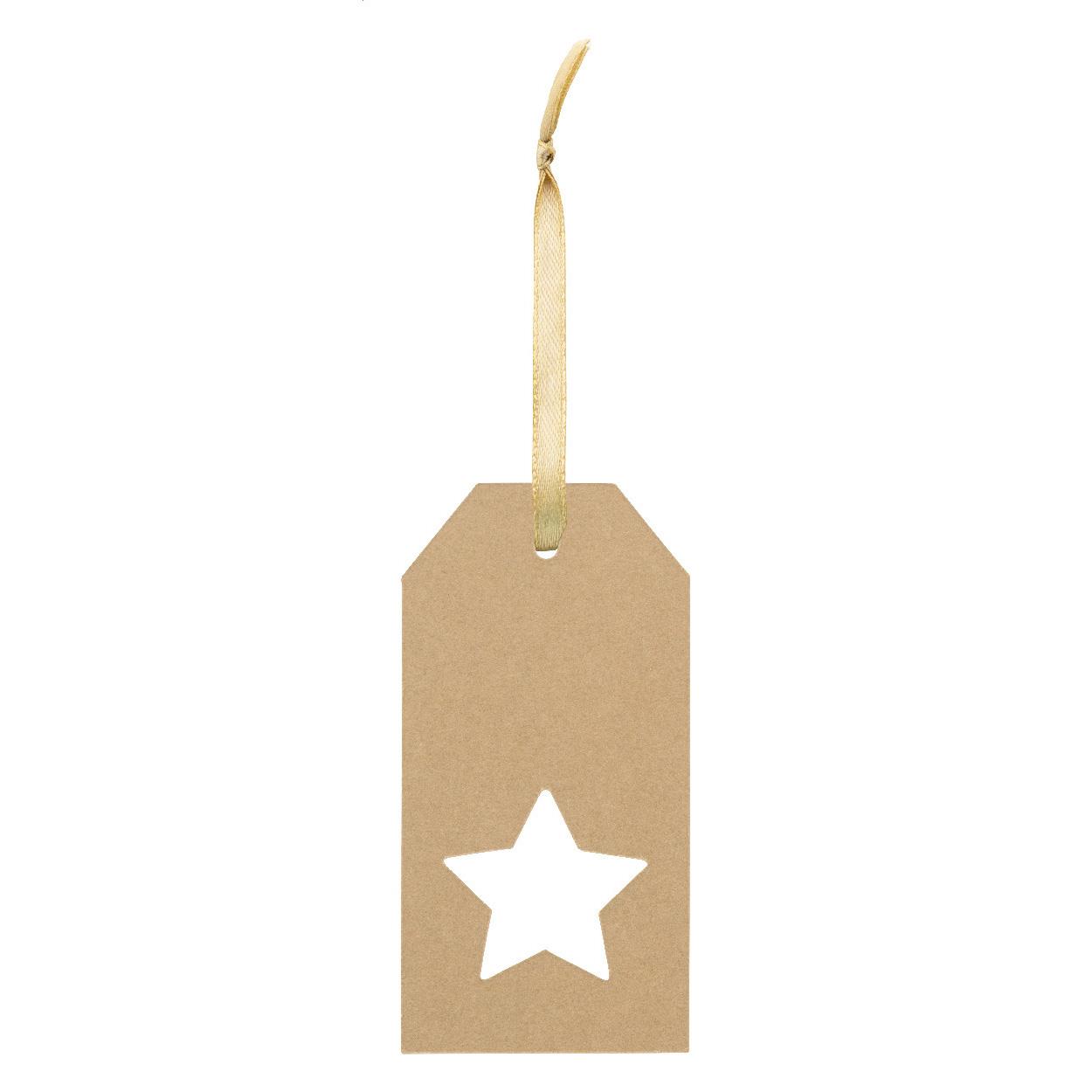Geschenkanhänger, Stern