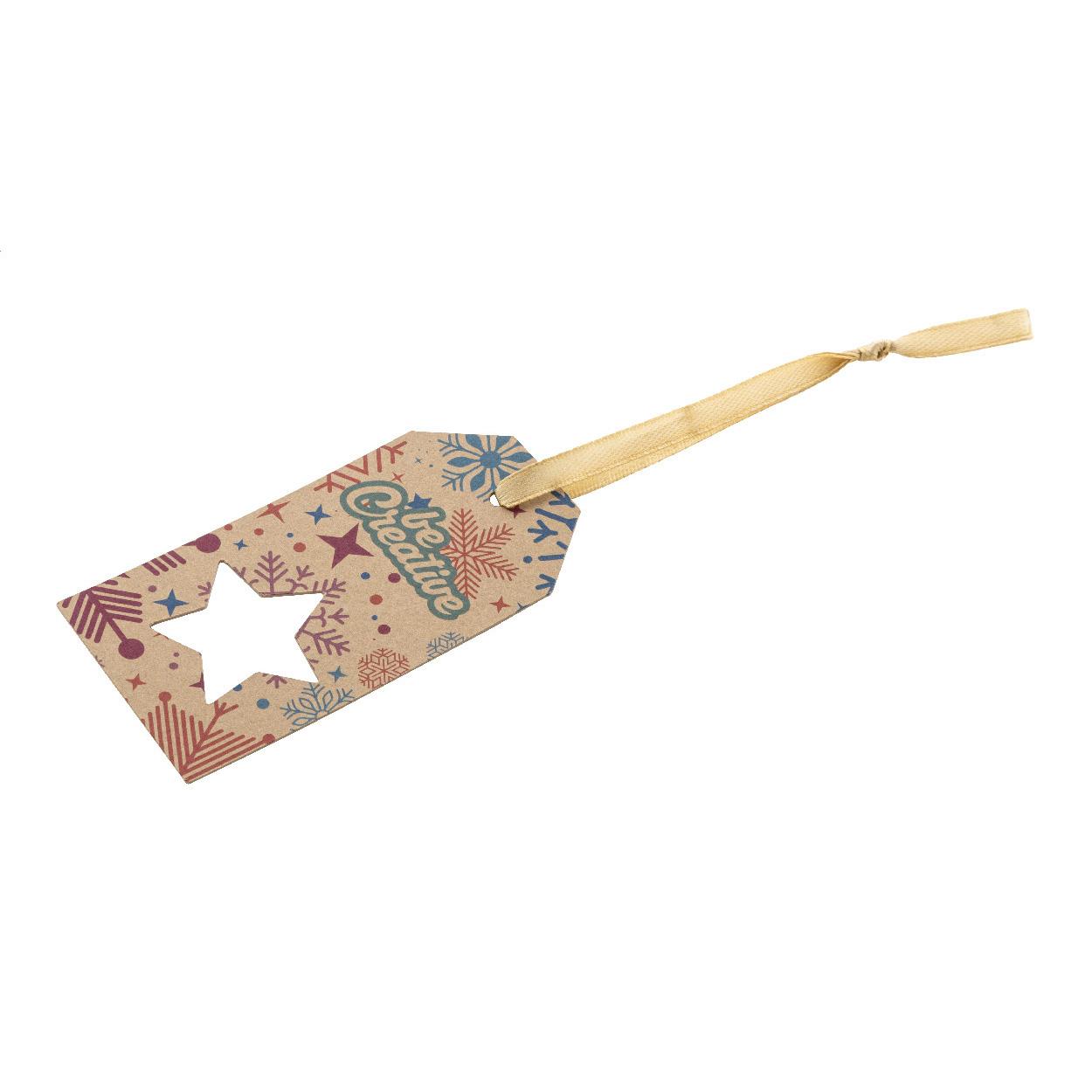 Geschenkanhänger, Stern