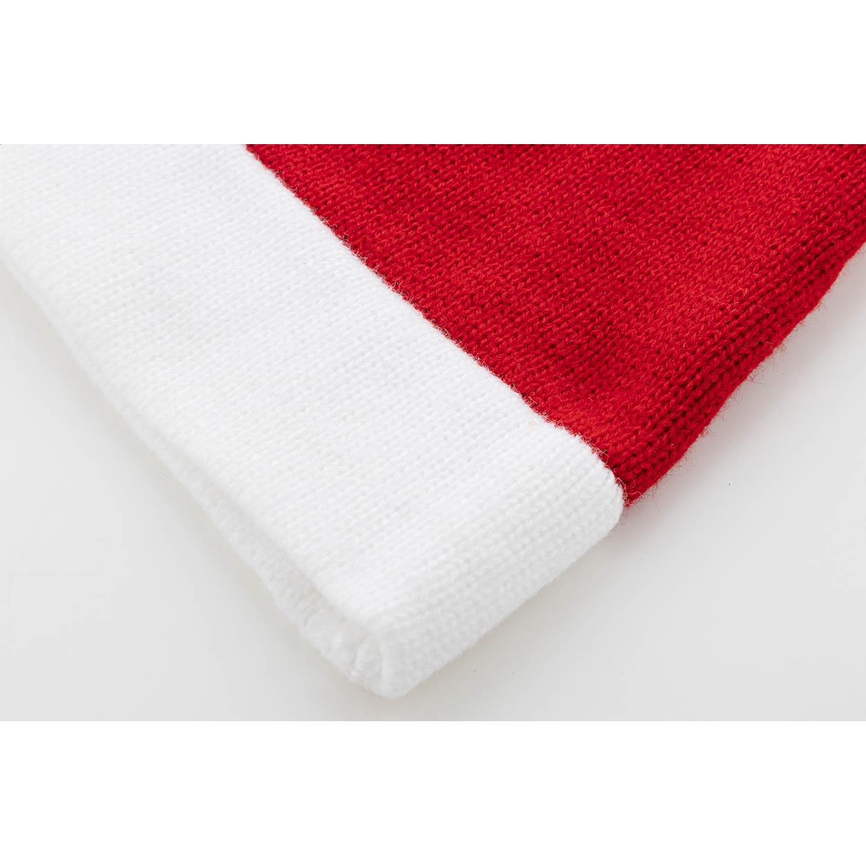 gestrickte Weihnachtsmütze